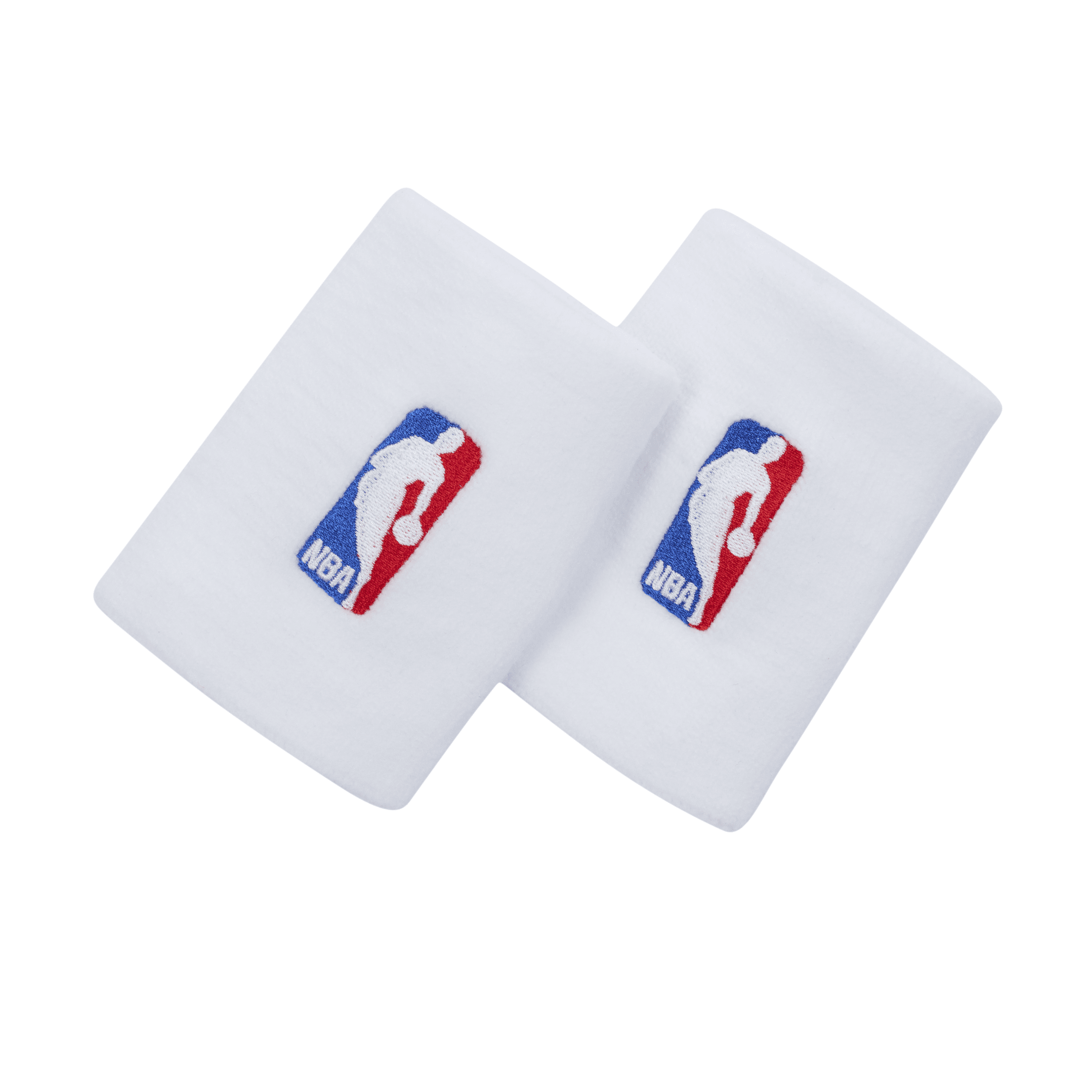 Nike Nba  Unisex Dri-fit Basketball Wristbands (1 Pair) In White