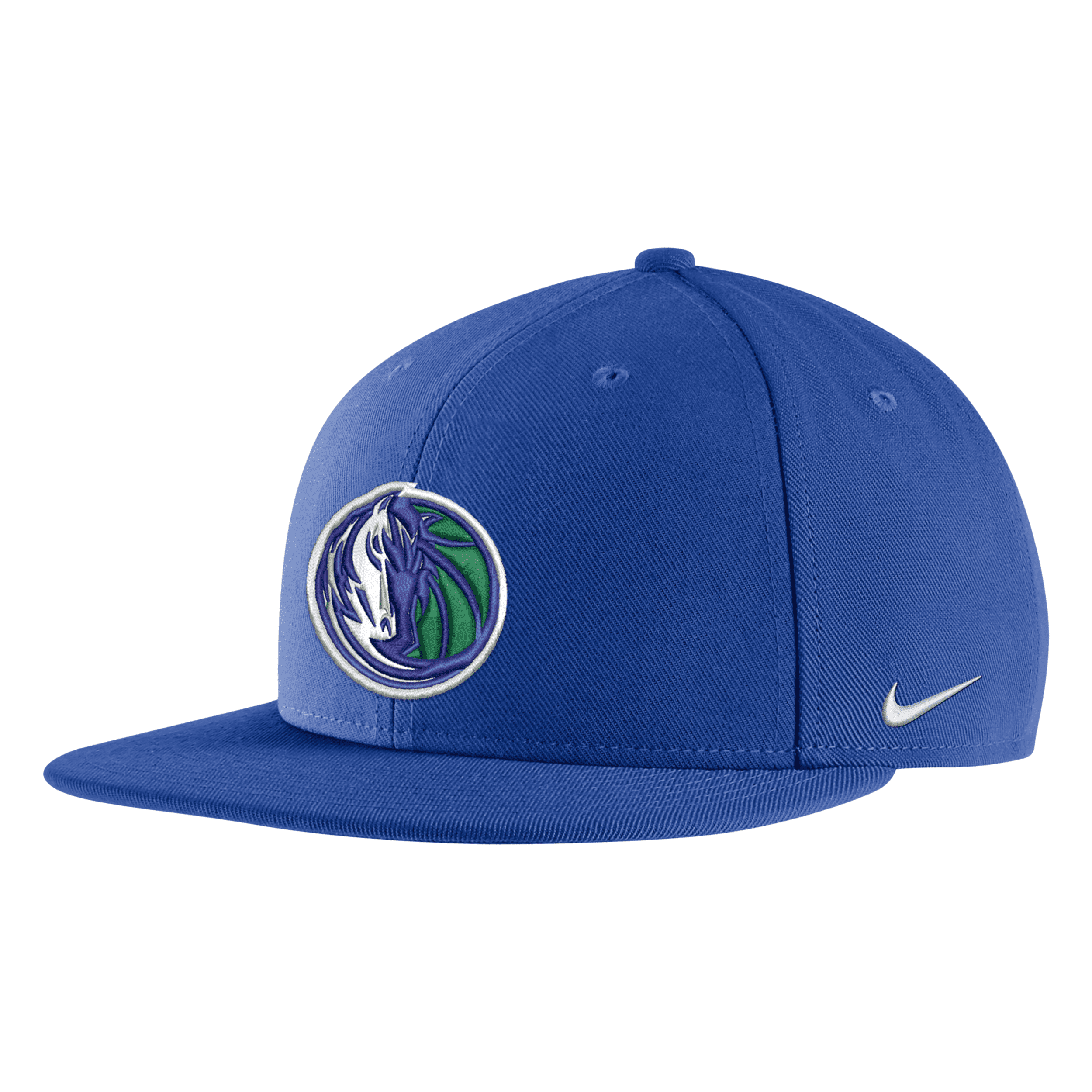 Nike Dallas Mavericks City Edition  Men's Nba Snapback Hat In Blue