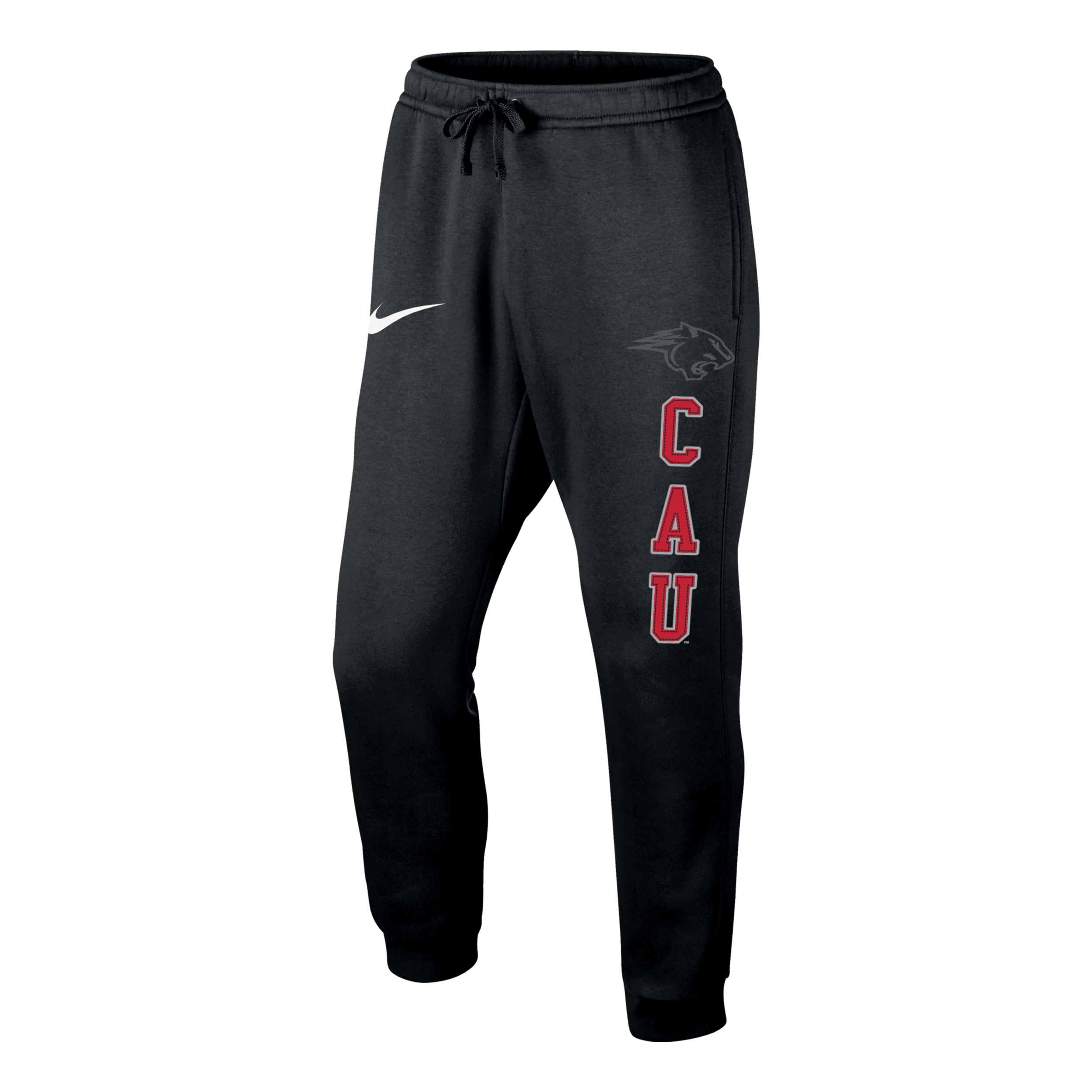 Nike Men's College Club Fleece (clark Atlanta) Jogger Pants In Black