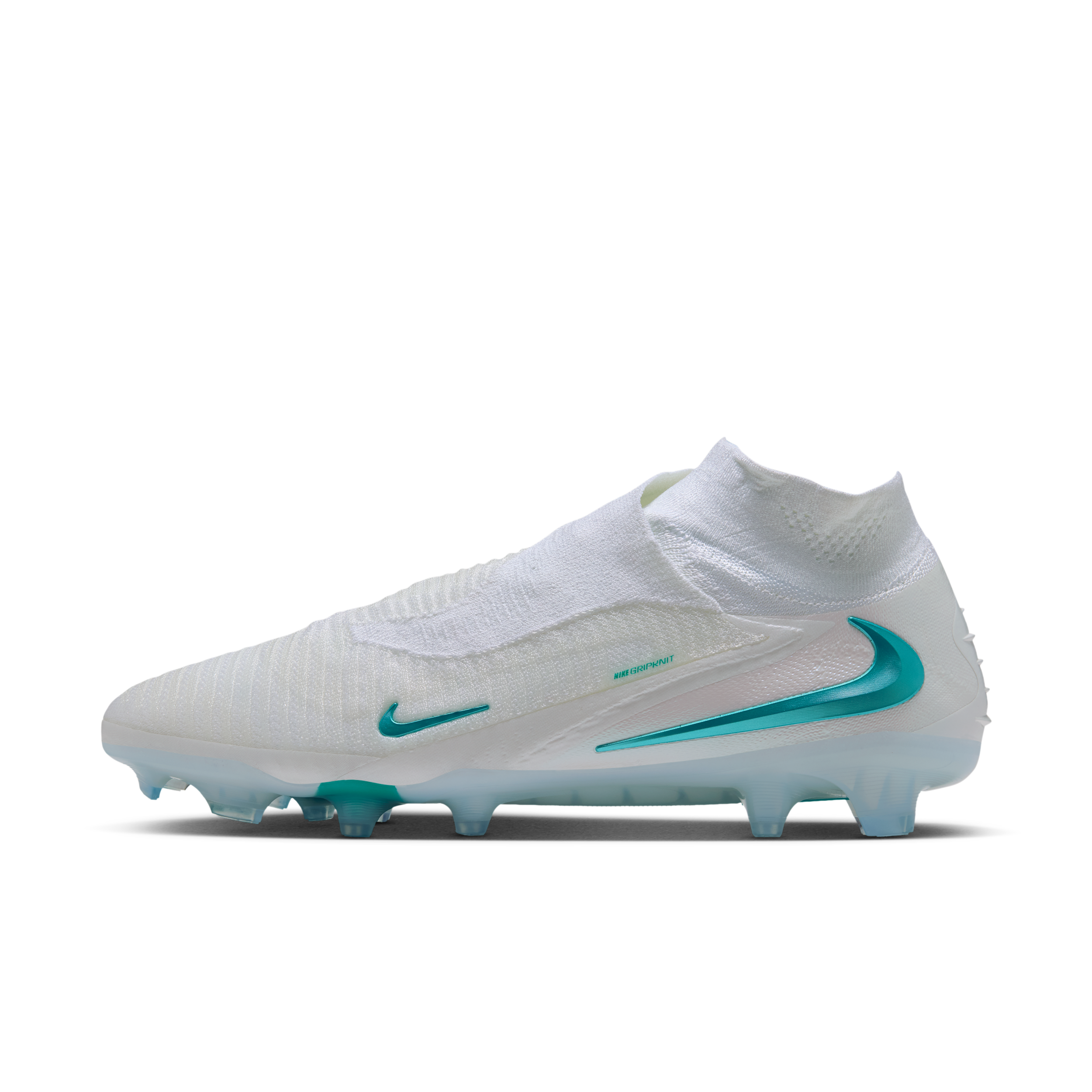 Nike Men's Phantom 6 High Elite Firm-Ground Soccer Cleats in White | HJ2147-100