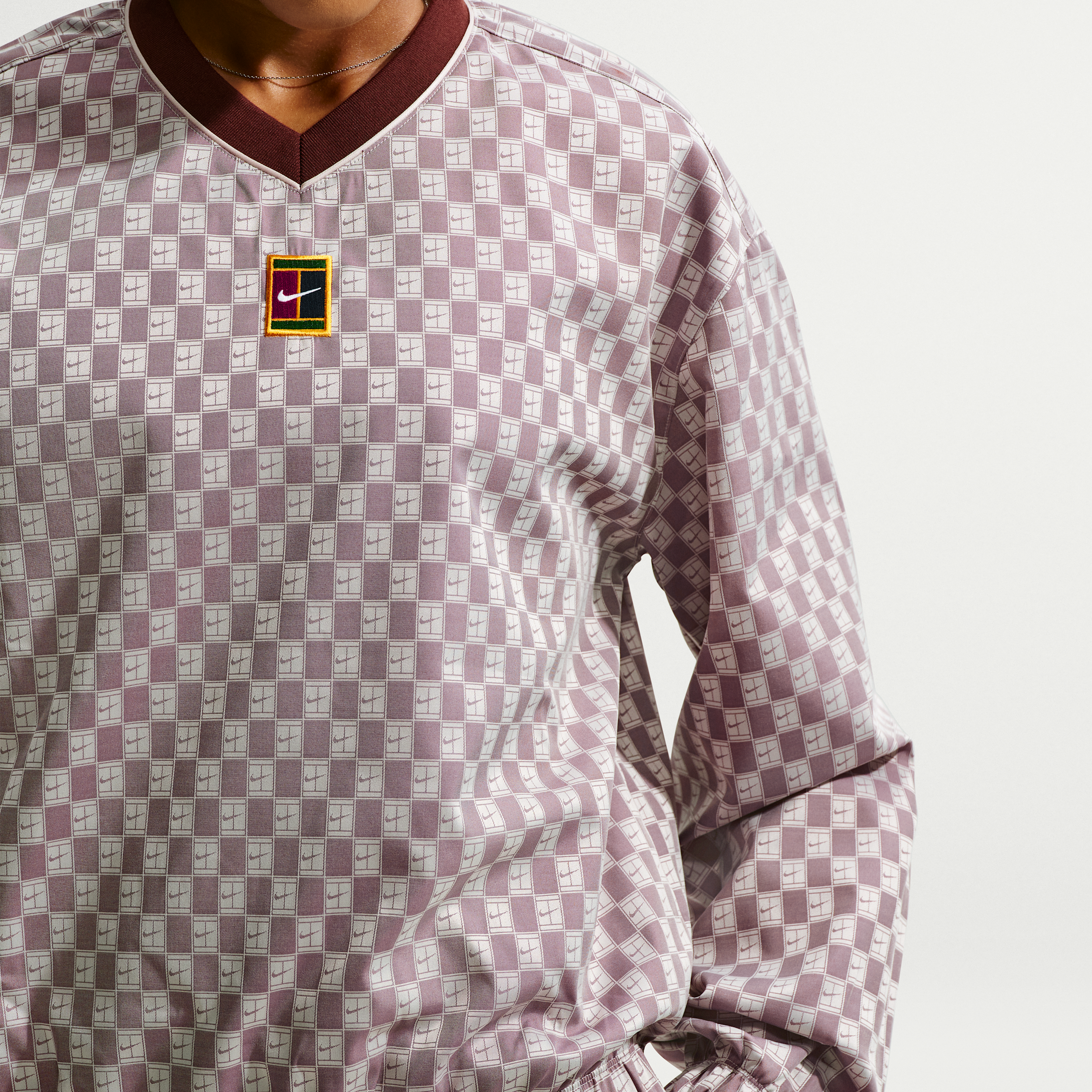 NikeCourt Court Collection Oversized Top "Mystic Dates" | Women | Tennis | 03 | SPORTSHOWROOM