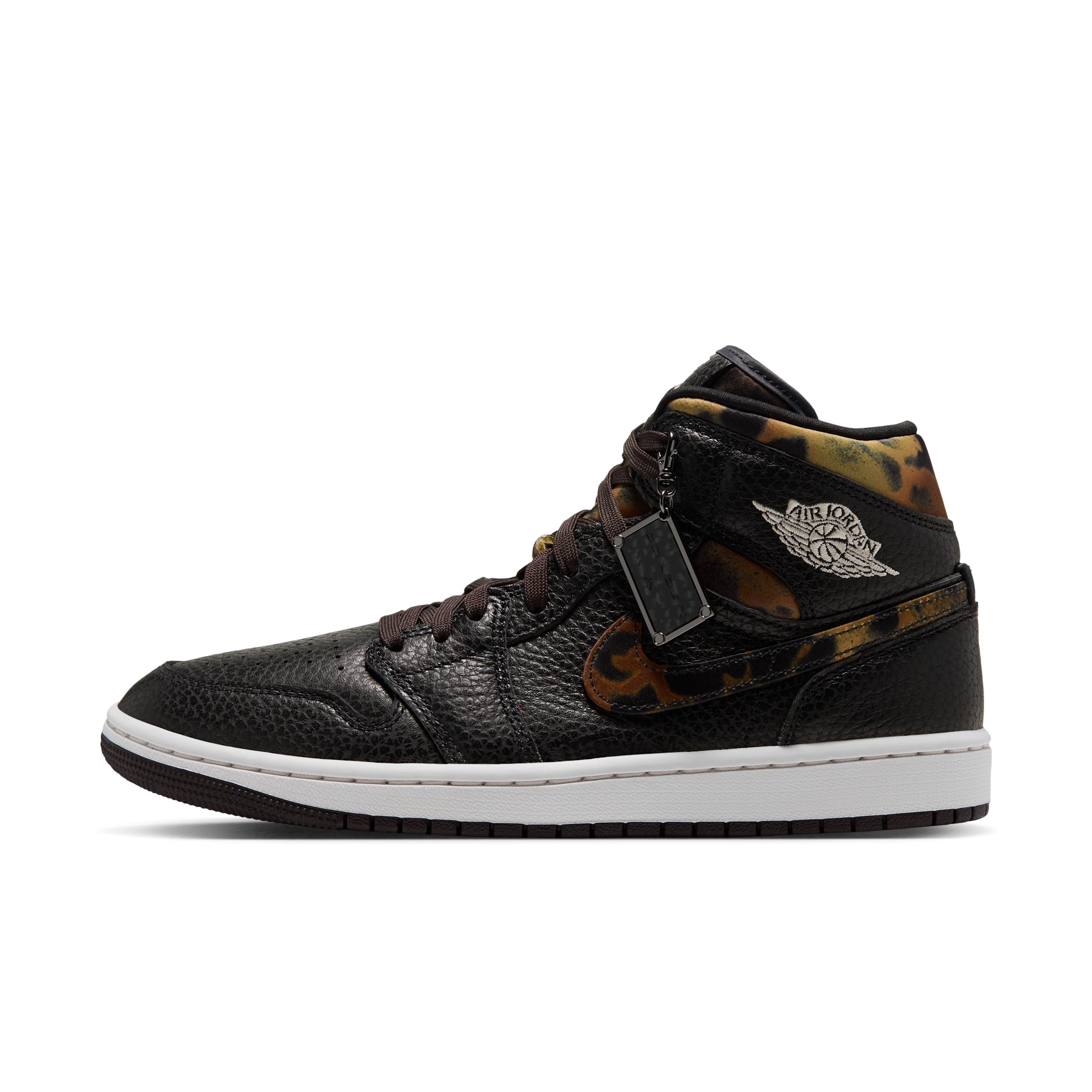 Women's Air Jordan 1 Mid SE Shoes in Black | IQ5161-001