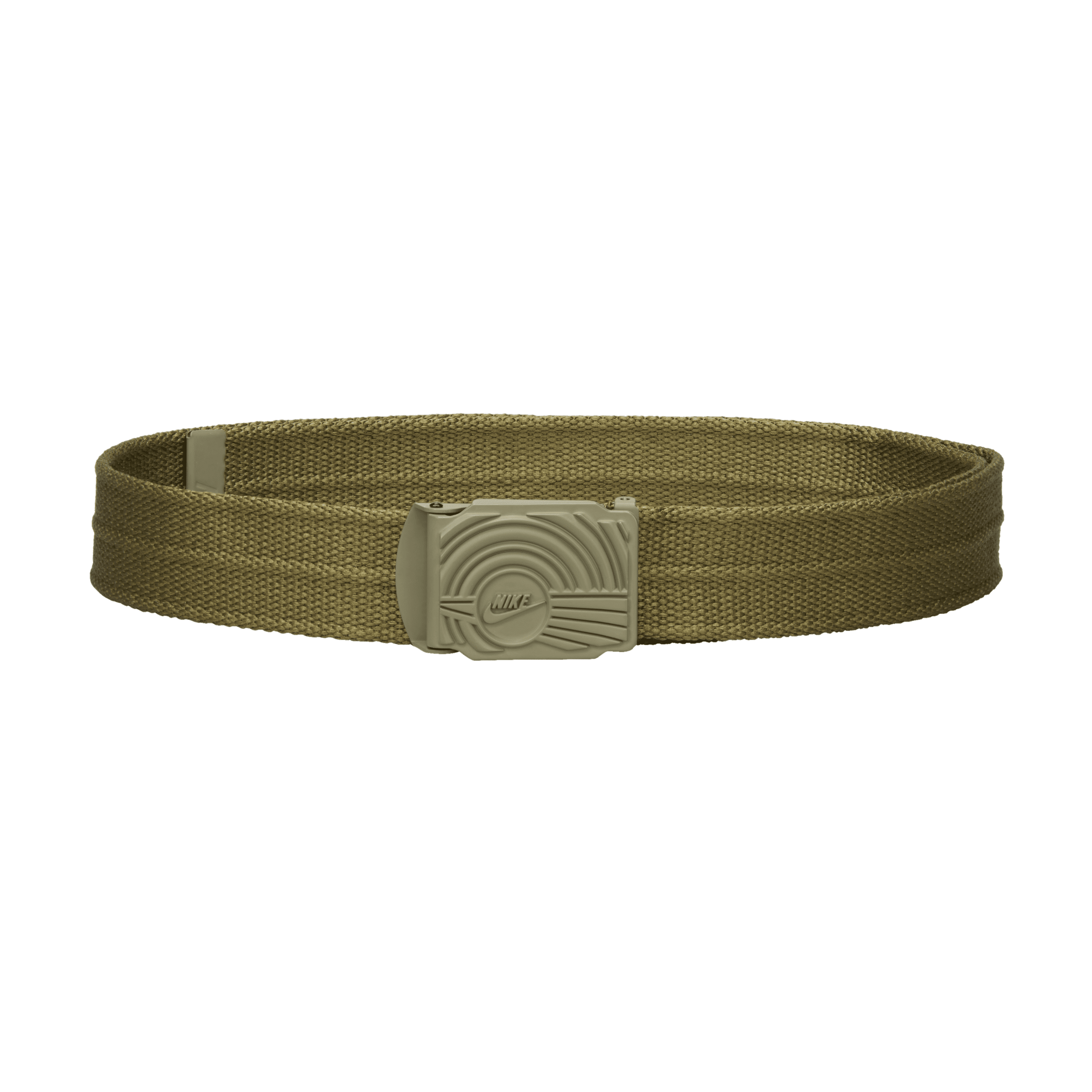 Nike Unisex Ribbed Web Belt In Green