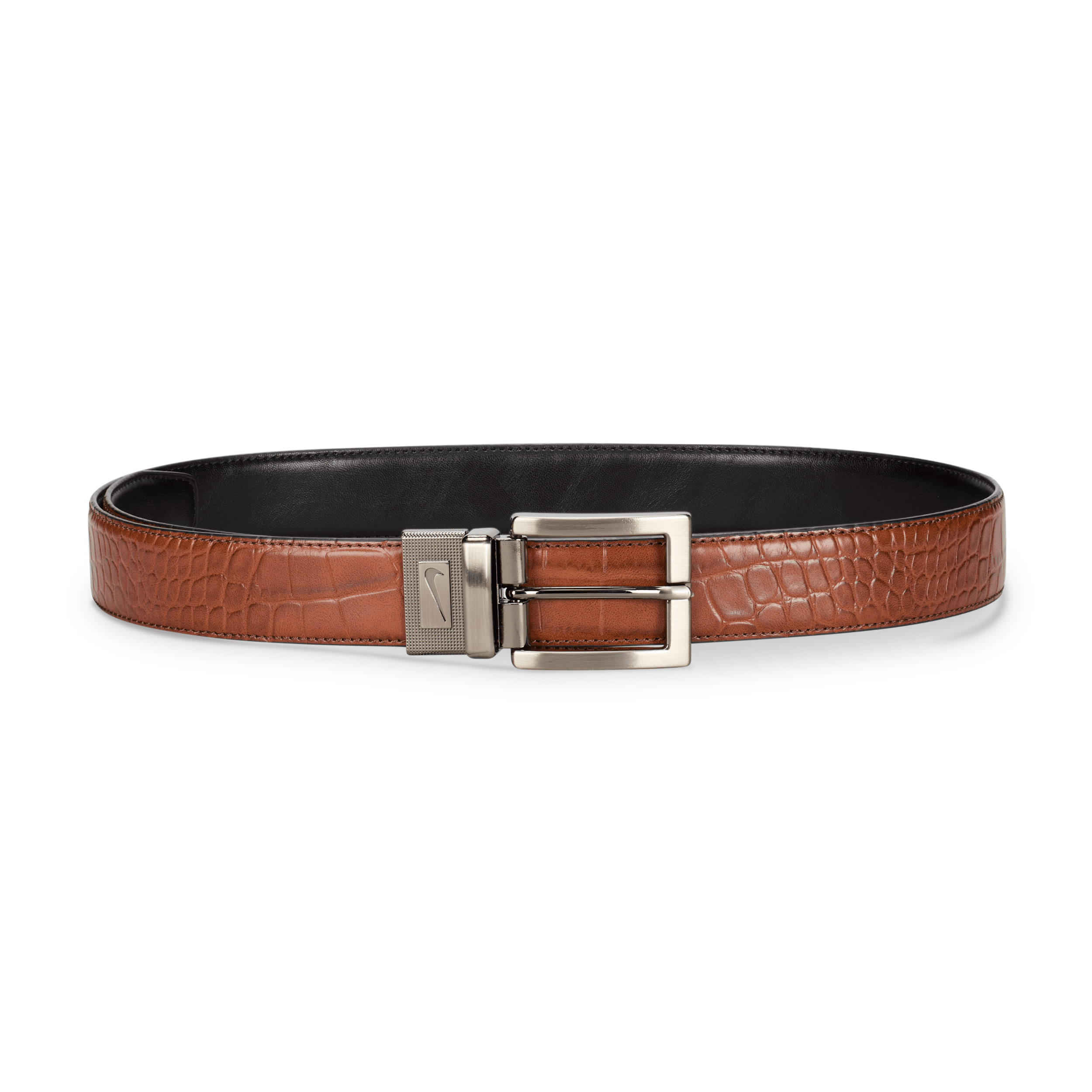 Nike Men's Reversible Belt In Brown