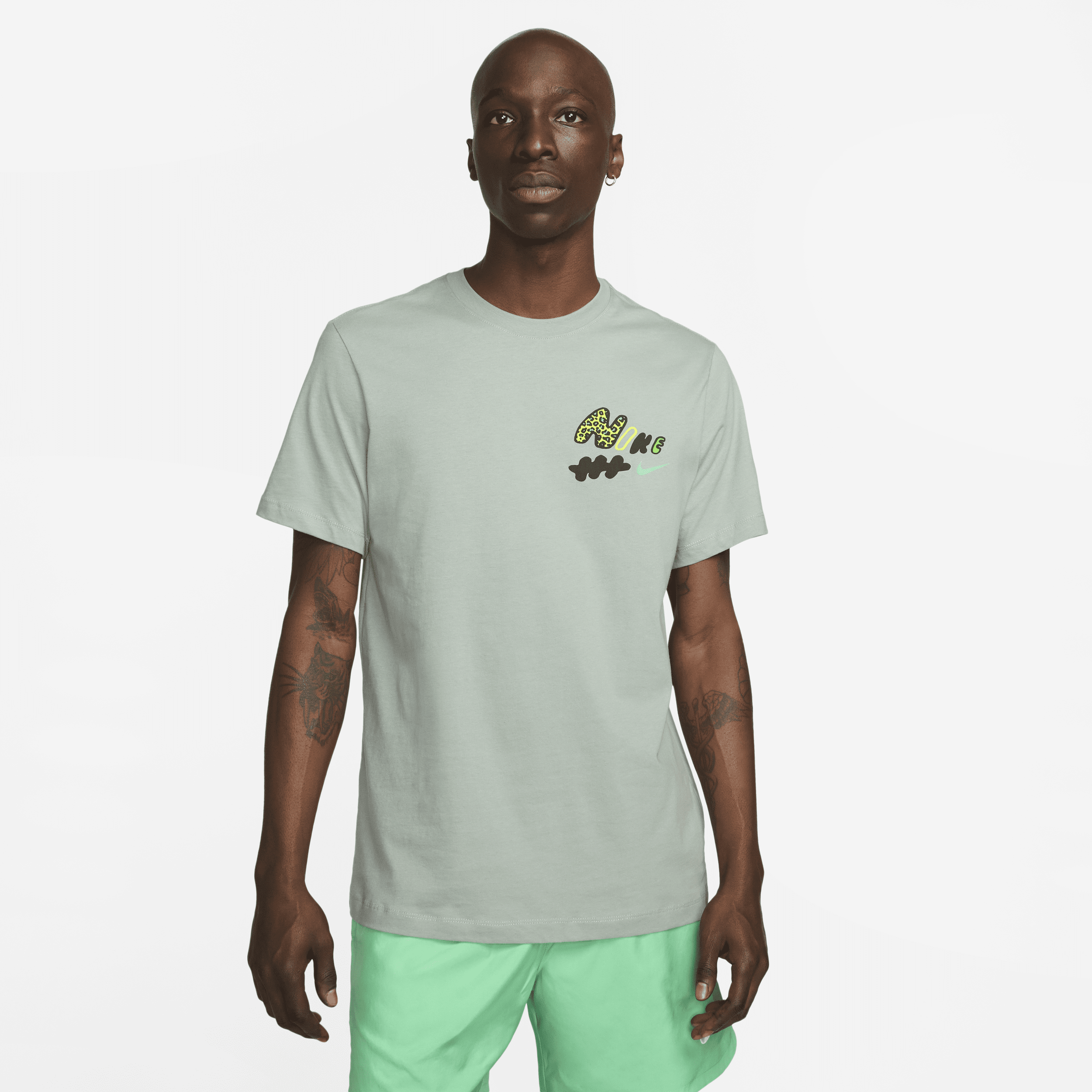 Nike Men's Football T-shirt In Grey