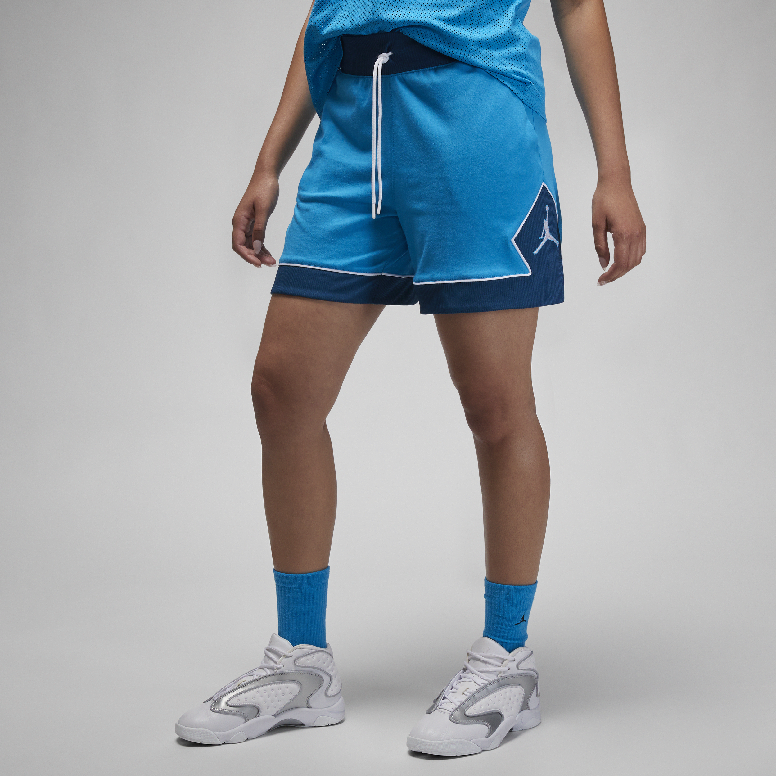Jordan Women's  Diamond Shorts In Blue