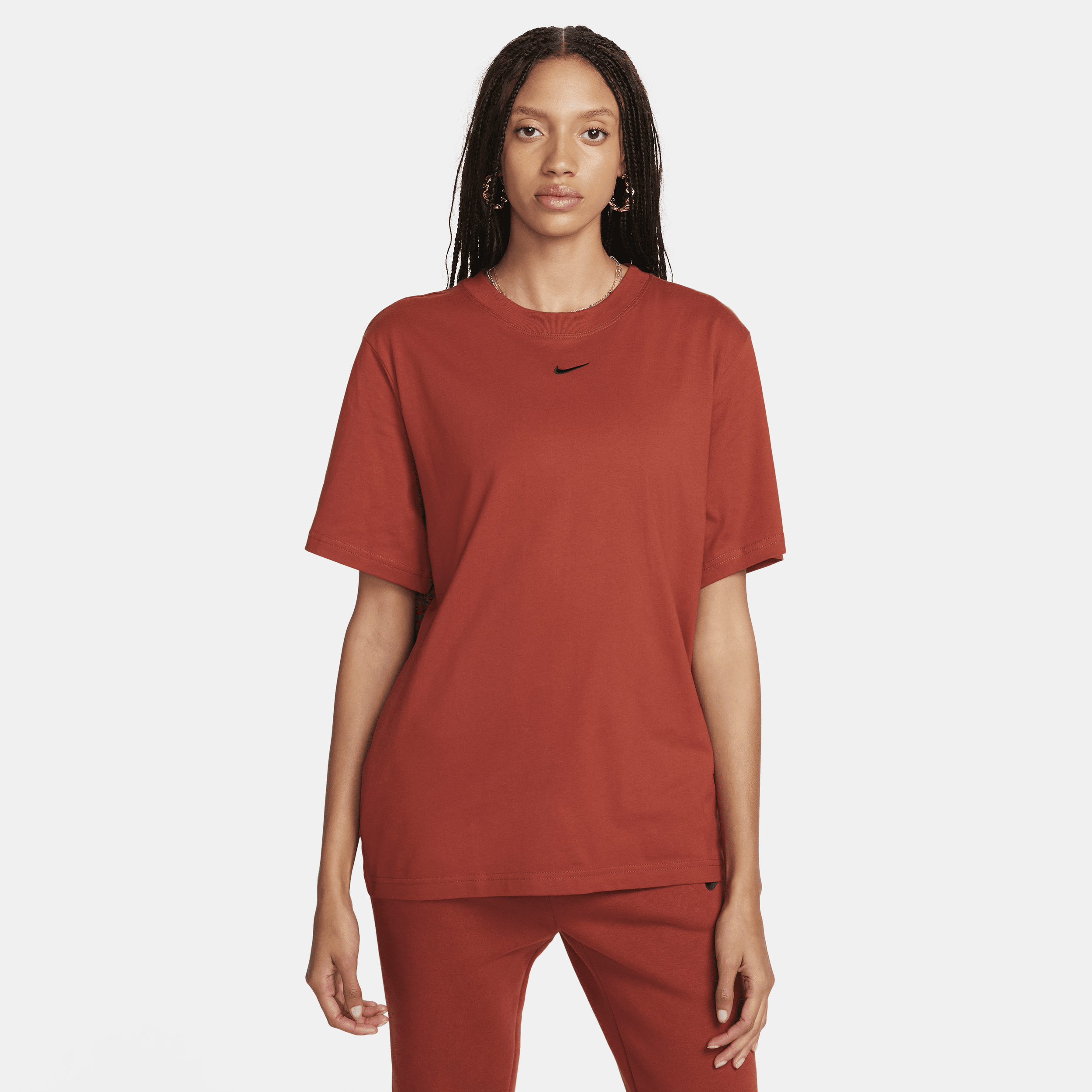 Nike Women's  Sportswear Essential T-shirt In Orange