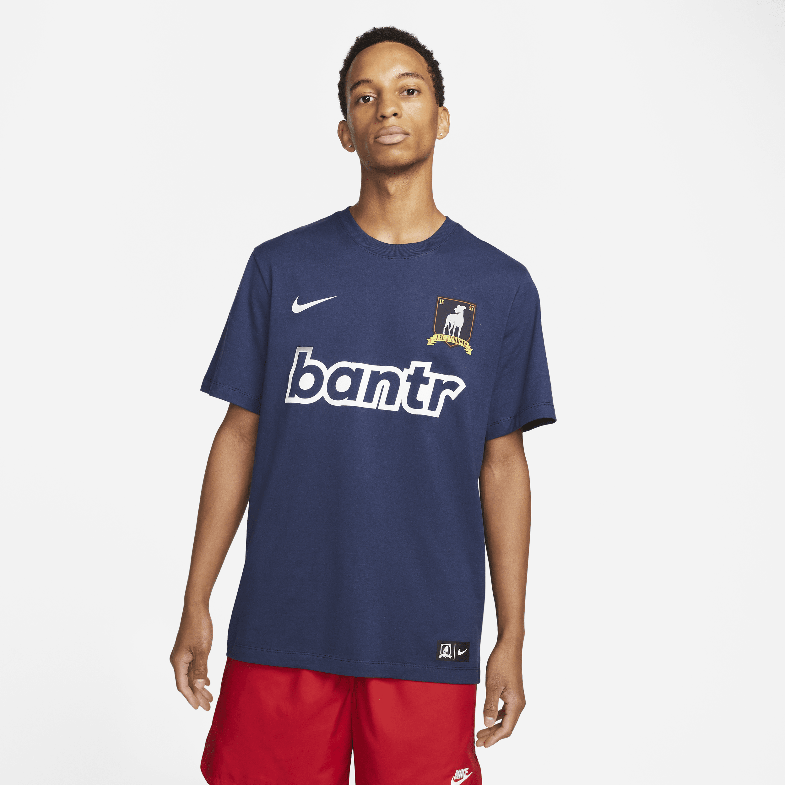 Nike Afc Richmond  Men's Bantr T-shirt In Blue