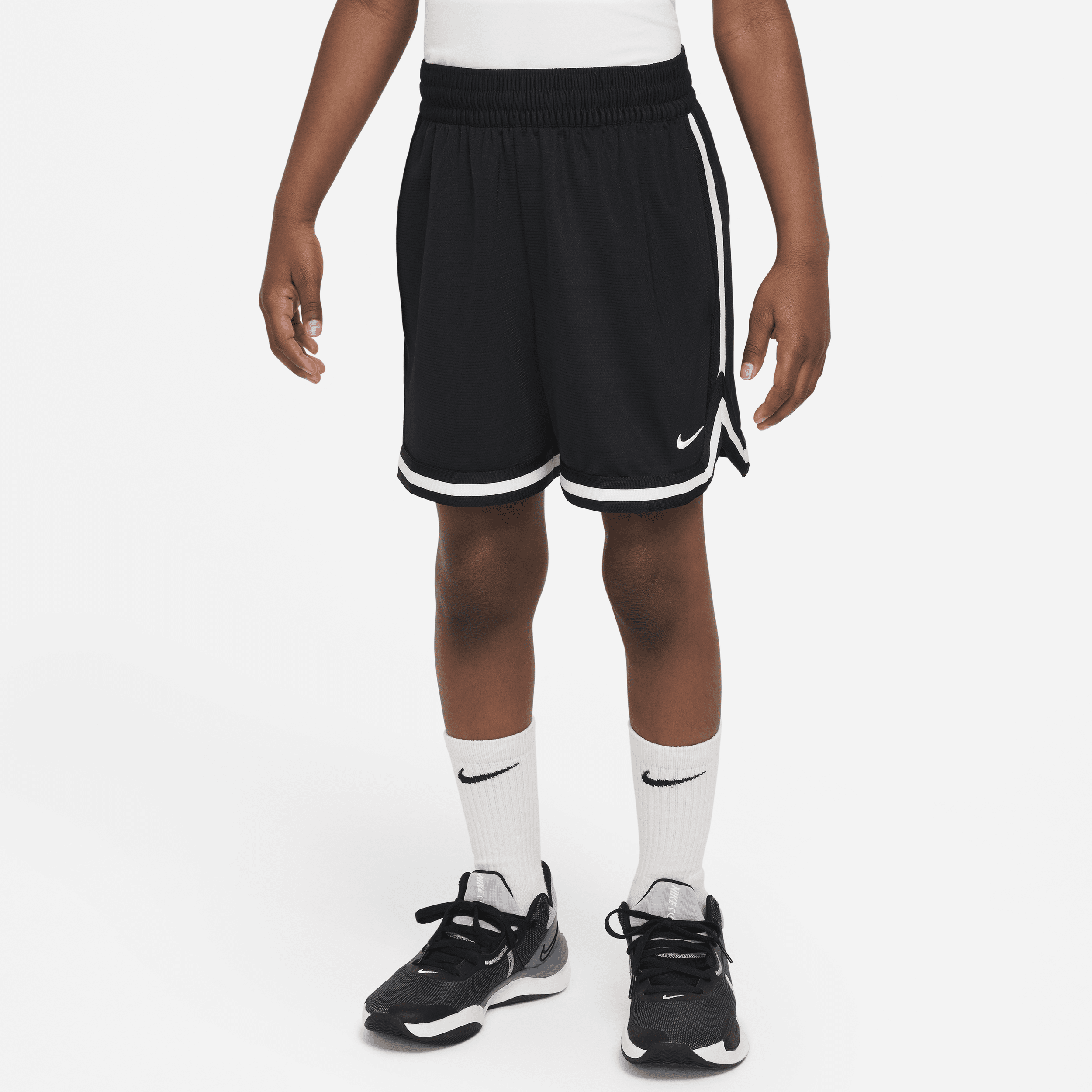 Shop Nike Dna Big Kids' 5" Basketball Shorts In Black