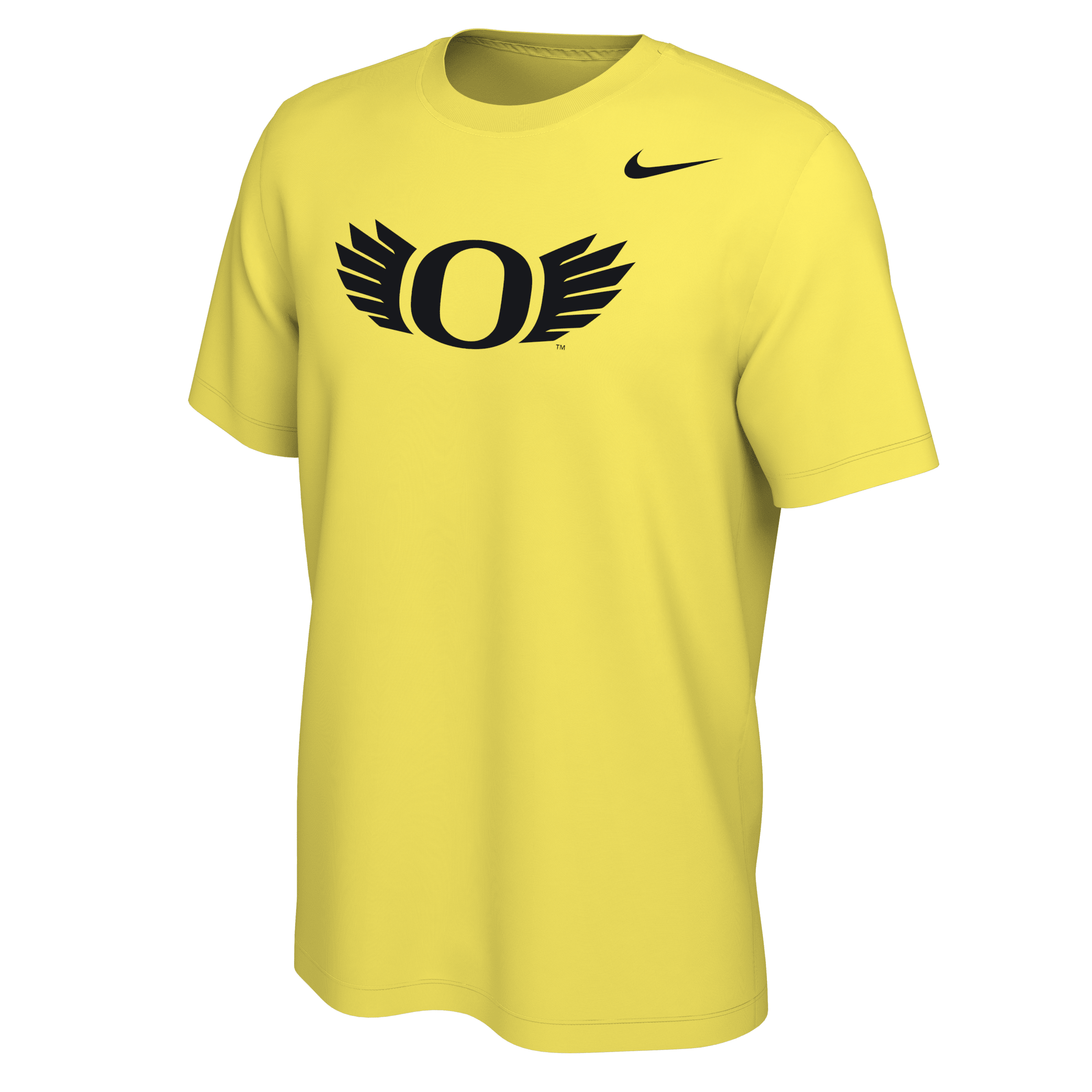 Shop Nike Oregon  Men's College T-shirt In Yellow