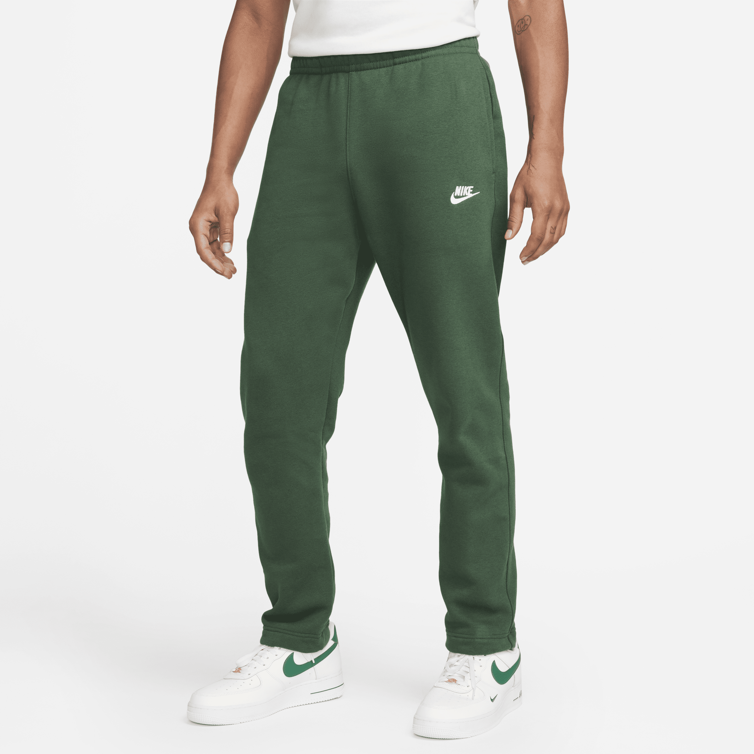 Nike Men's  Sportswear Club Fleece Pants In Green