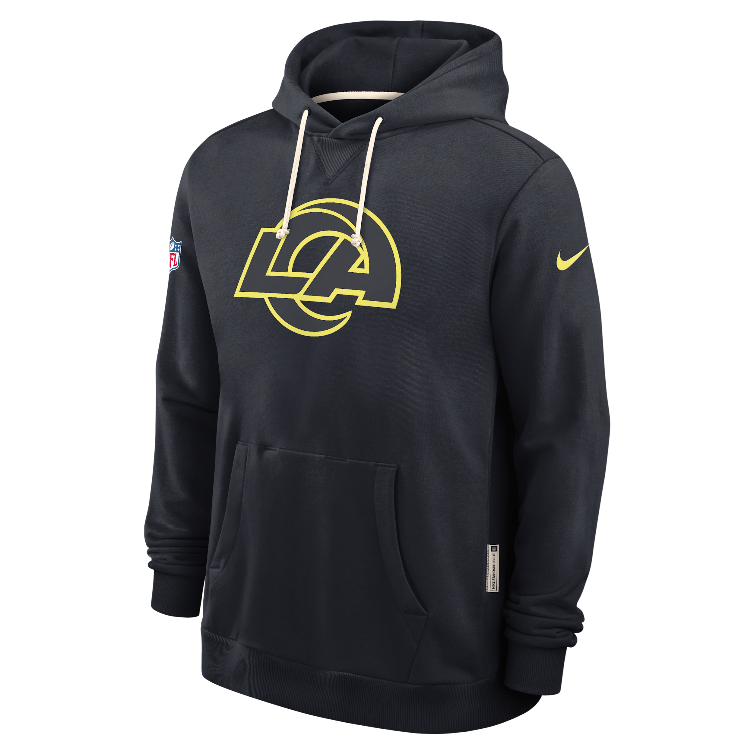 Los Angeles Rams Rivalries Collection Sideline Nike Men's Dri-FIT NFL Pullover Hoodie in Blue | 03AZ4FA9X-LF7