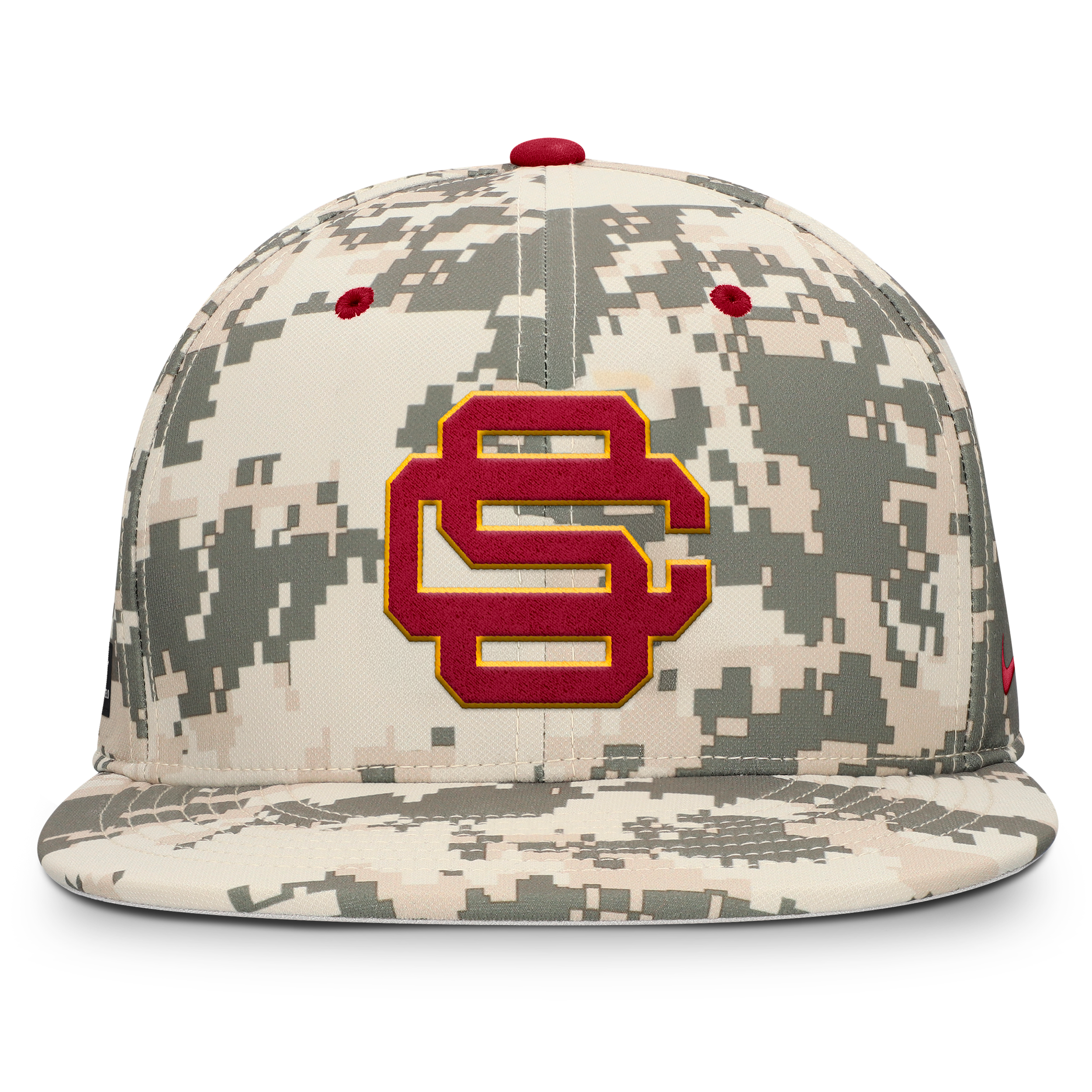 Nike Usc Trojans Dugout True Menâs  Men's Dri-fit College Fitted Hat In Green