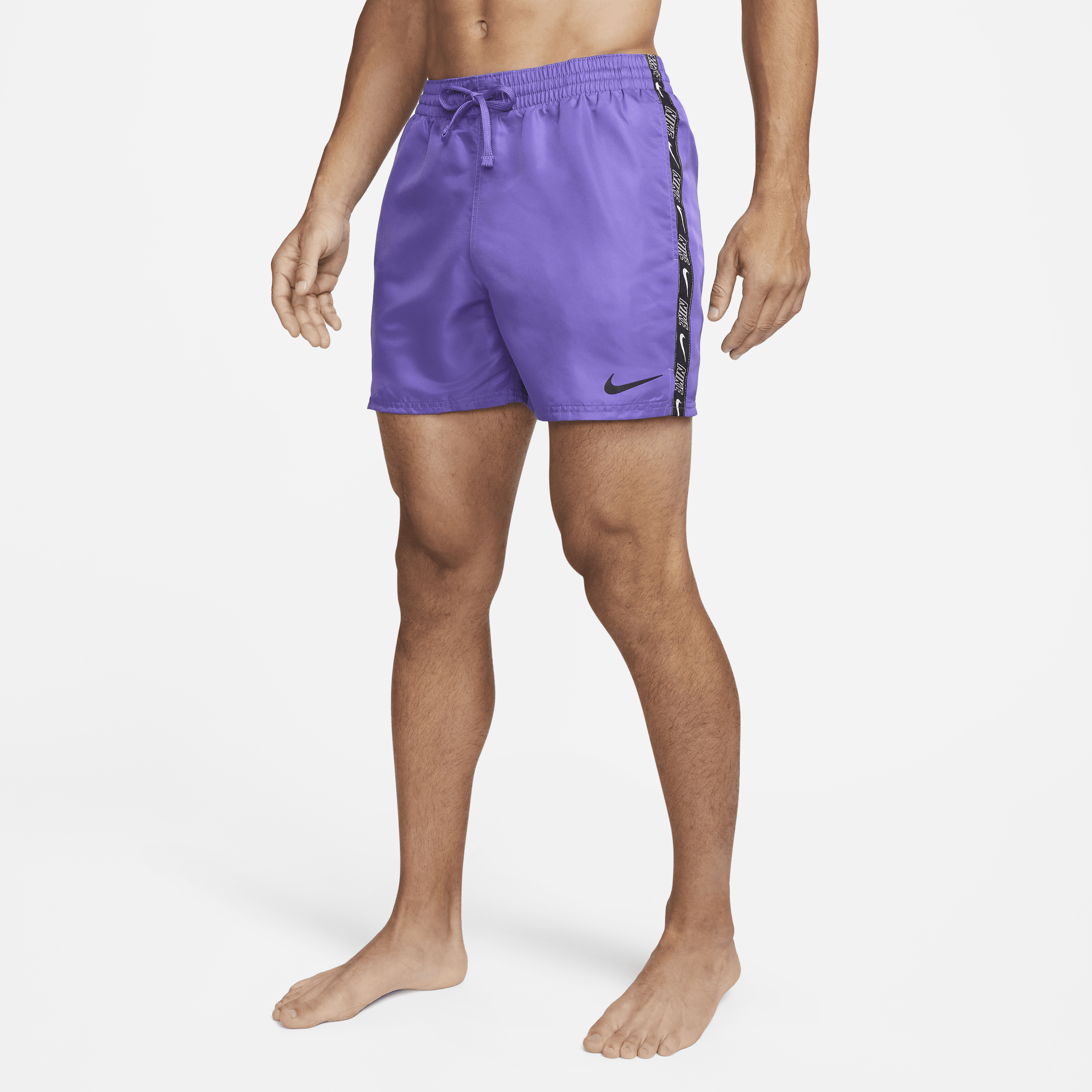 Nike Men's 5" Swim Volley Shorts In Purple