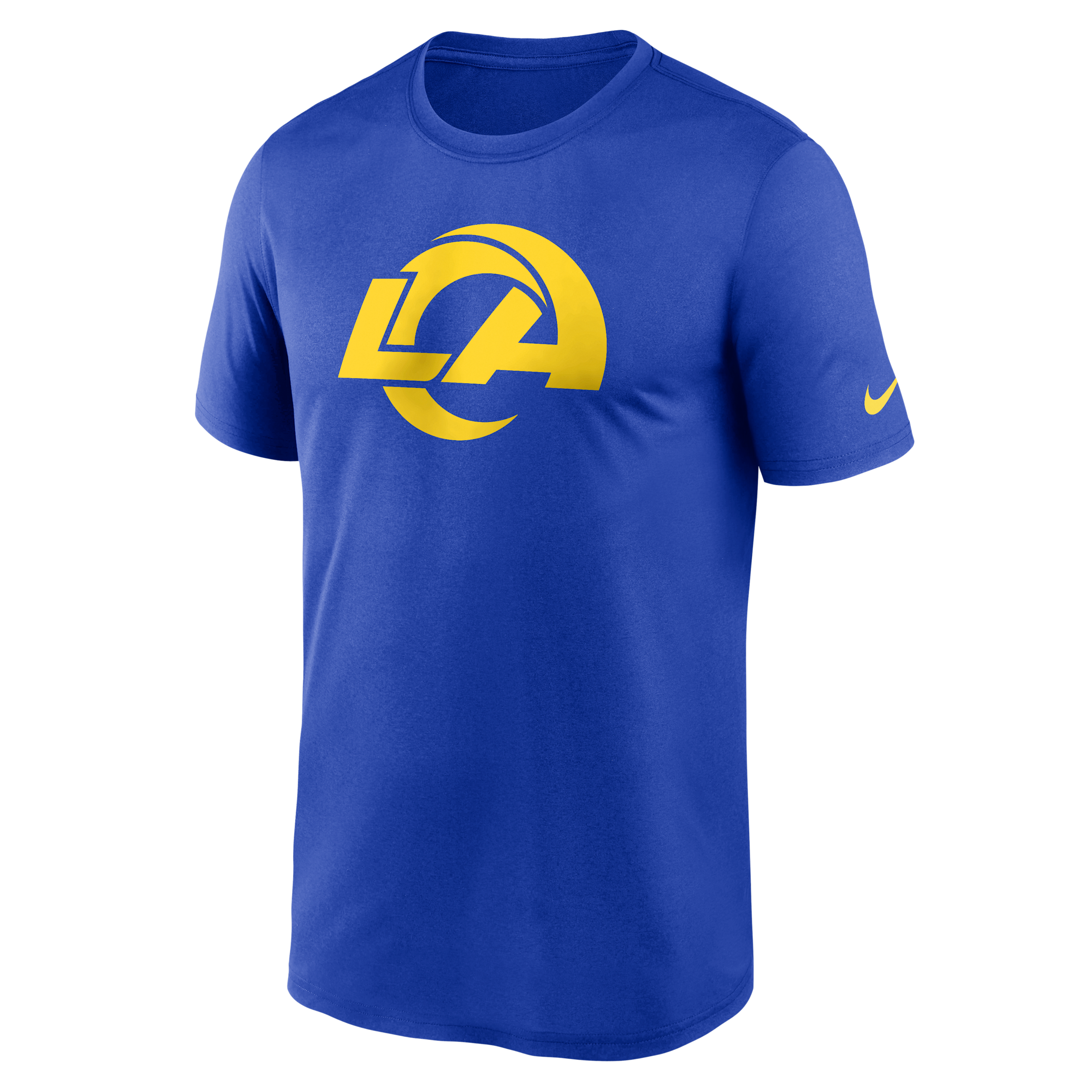 Los Angeles Rams Primetime Legend Logo Nike Men's Dri-FIT NFL T-Shirt in Blue | NKGK4NP9X-CX5