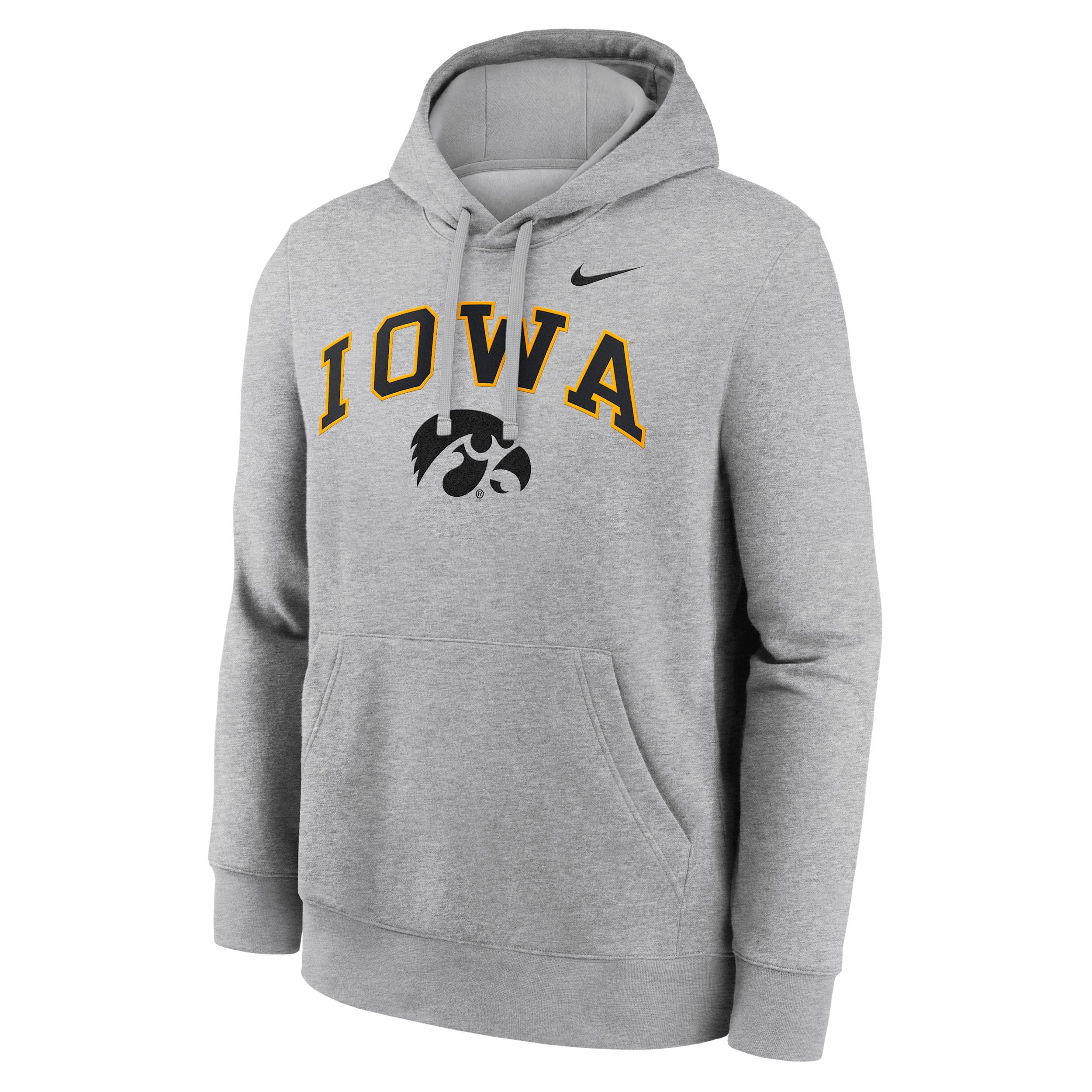 Nike Iowa Arch  Men's College Pullover Hoodie In Gray