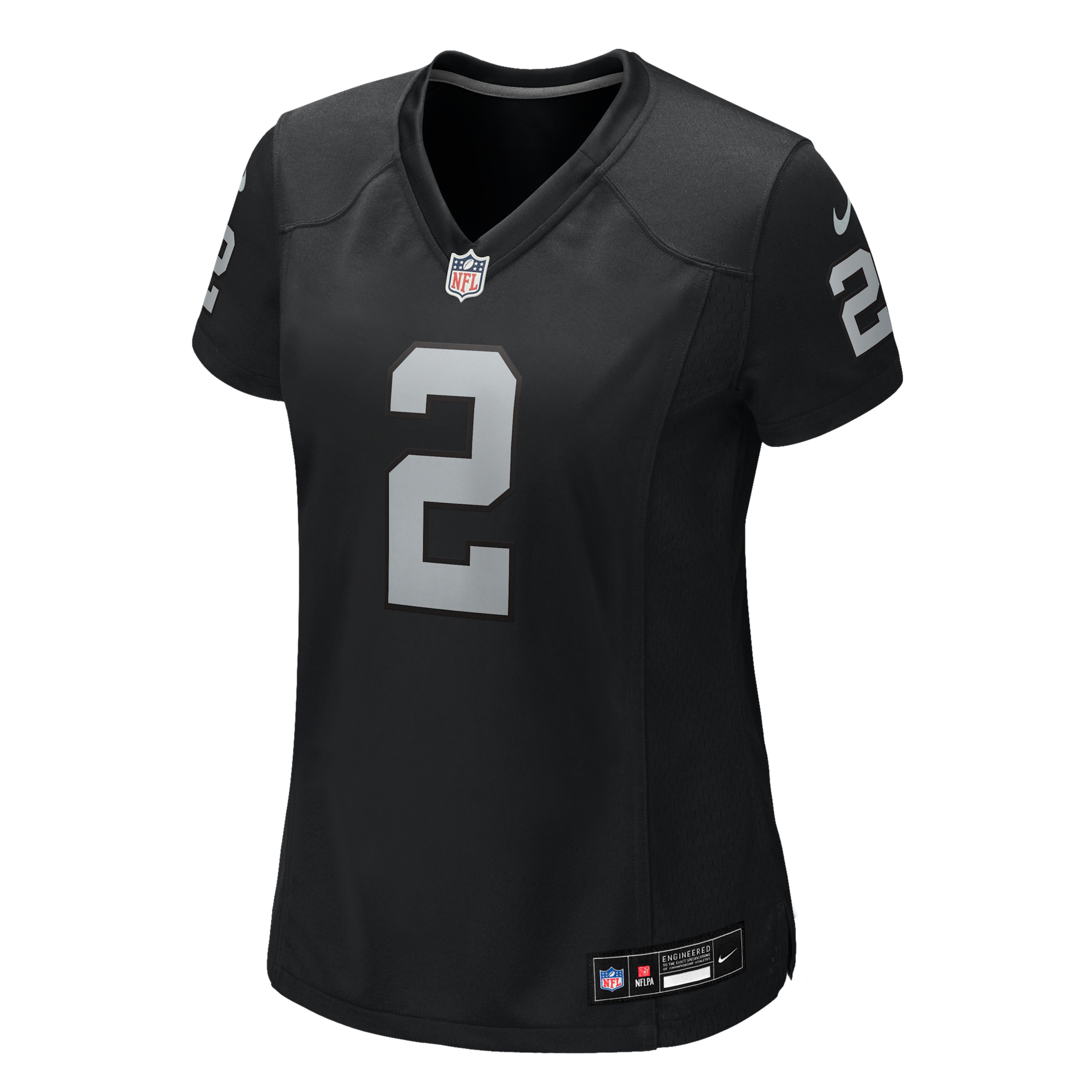 Ashton Jeanty Las Vegas Raiders 2025 NFL Draft First Round Pick Womenâs Nike Women's NFL Game Jersey in Black | 67NWORGH8DF-0FG