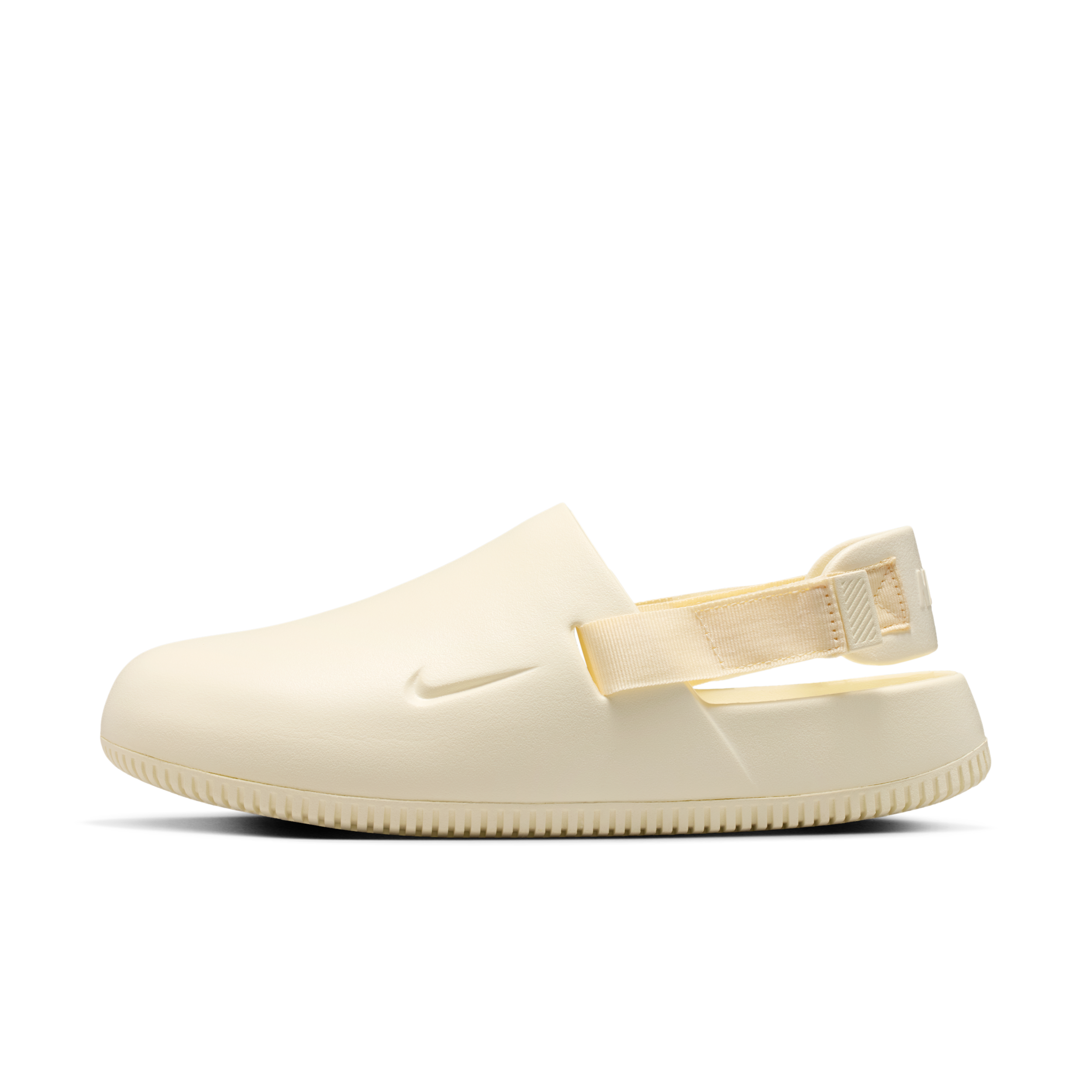 Nike Men's Calm Mules, Size 12, Coconut Milk