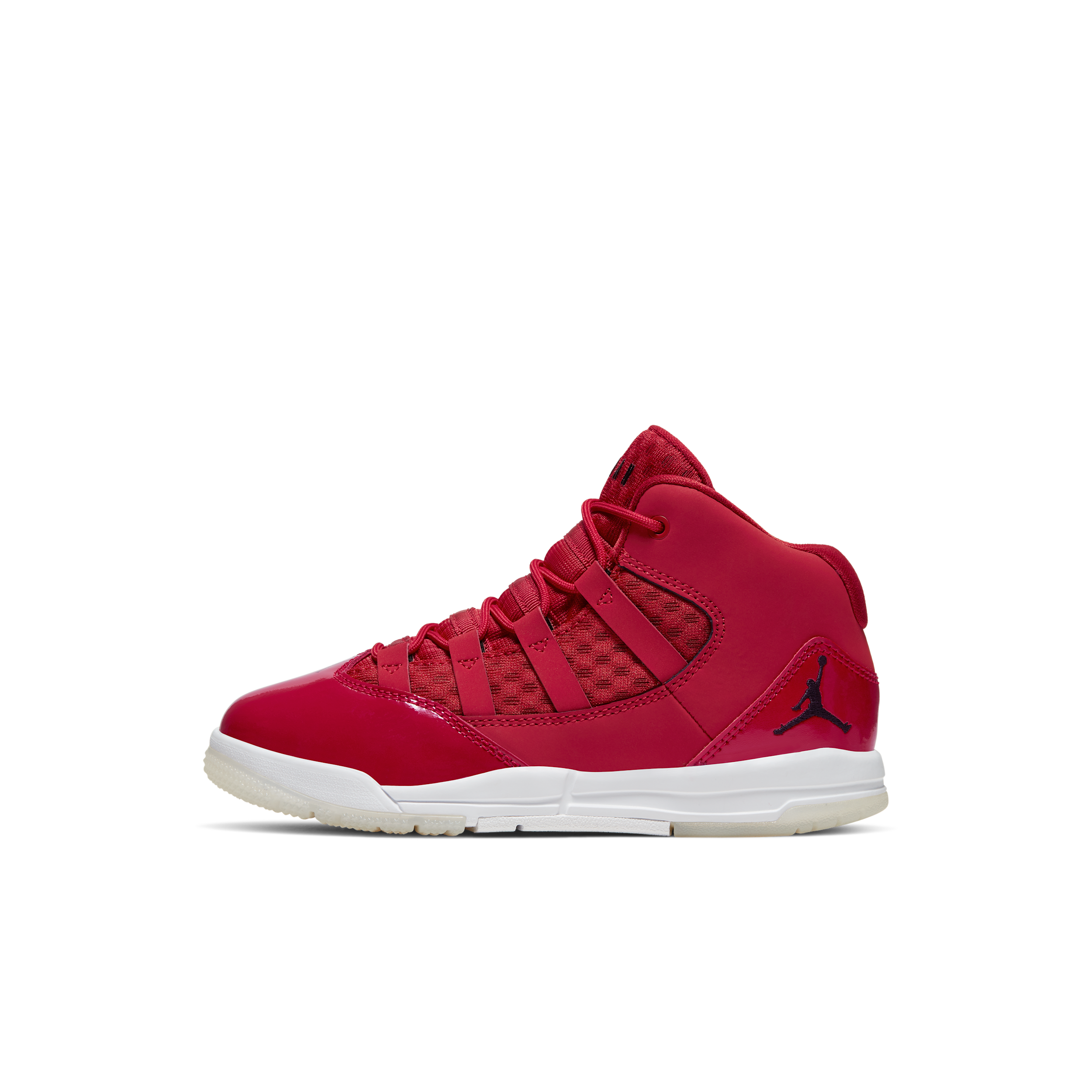 Jordan Air Max Aura Little Kids' Shoes in Red | CQ9598-600