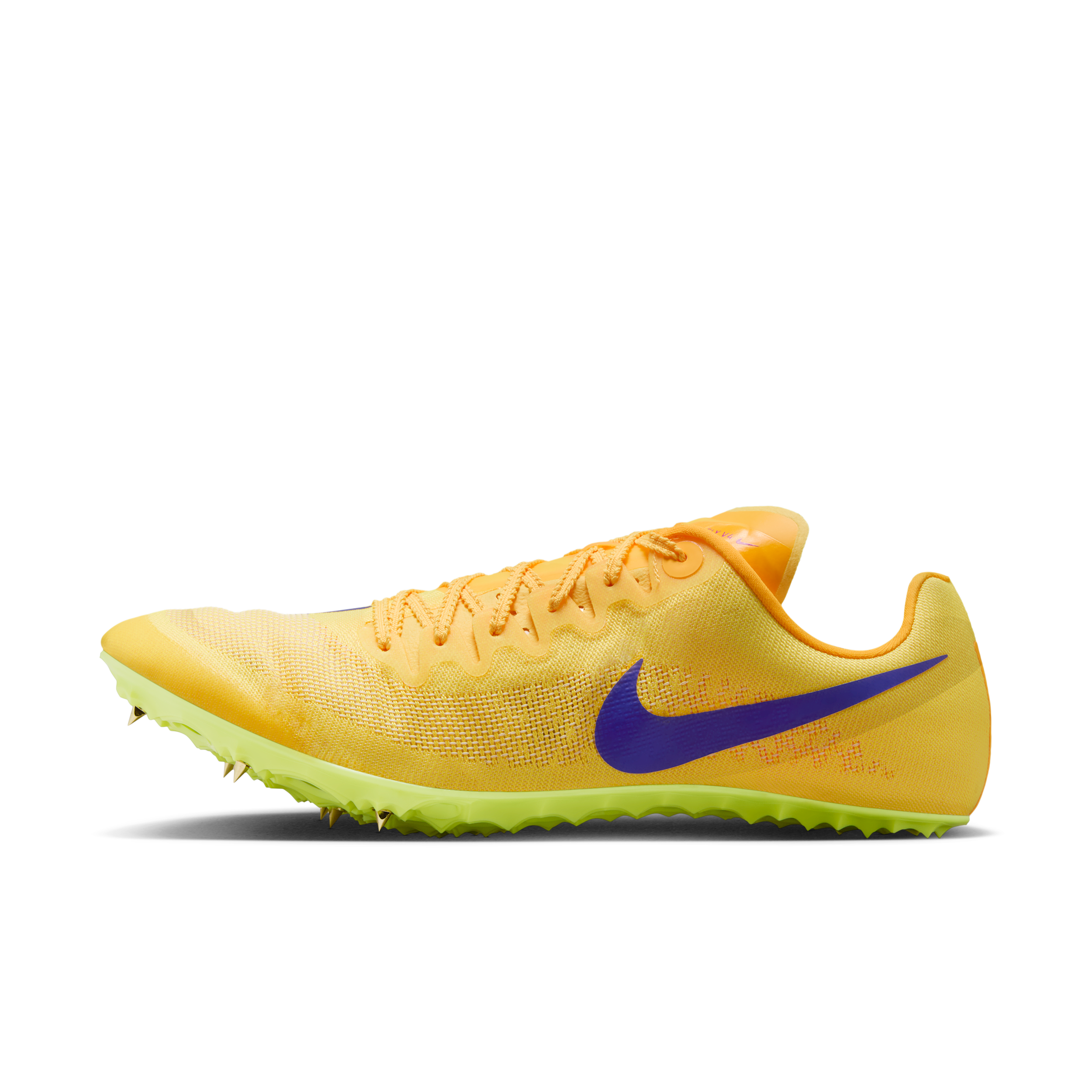 Nike Men's Zoom Ja Fly 4 Track & Field Sprinting Spikes in Yellow | DR2741-800