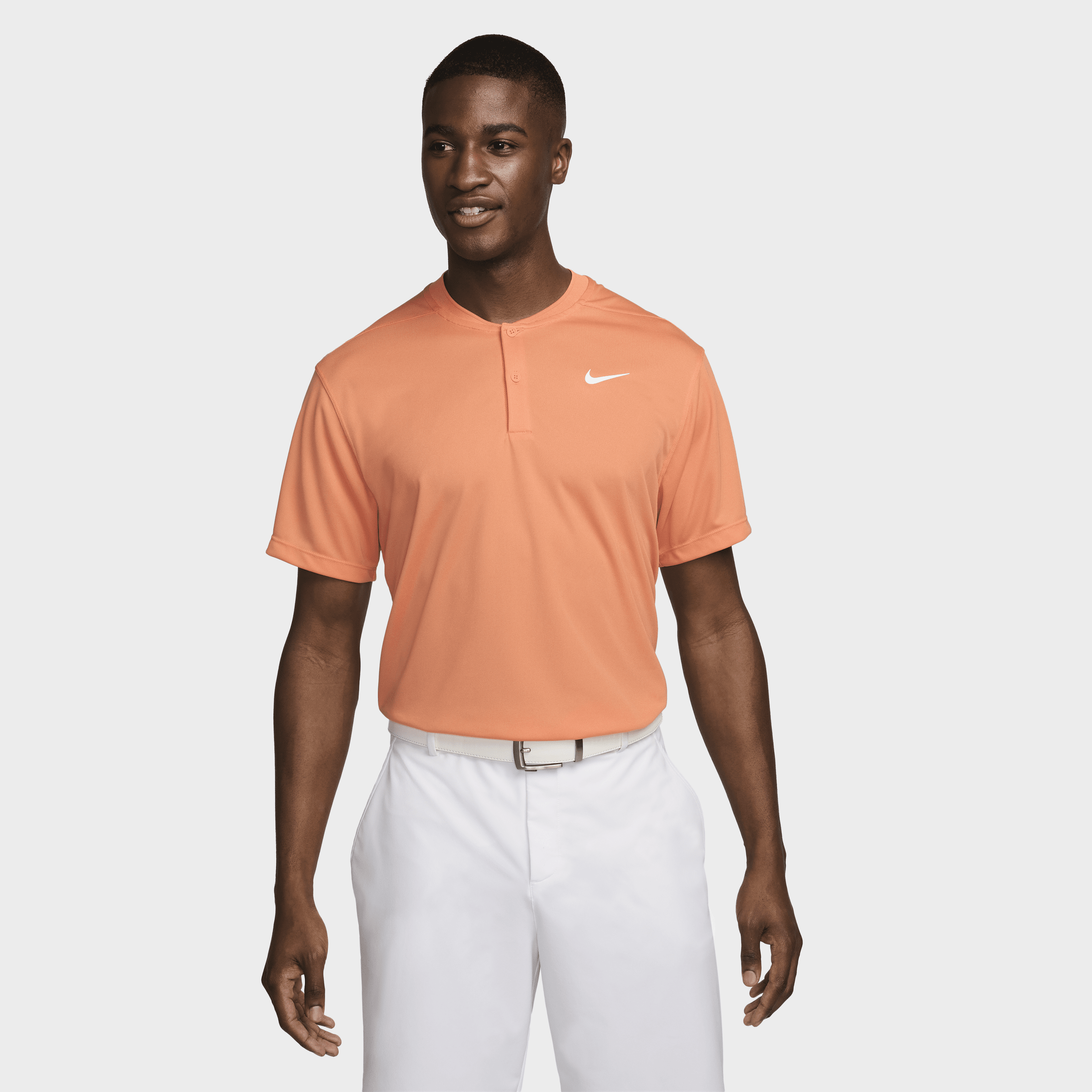 Shop Nike Men's Dri-fit Victory Golf Polo In Orange