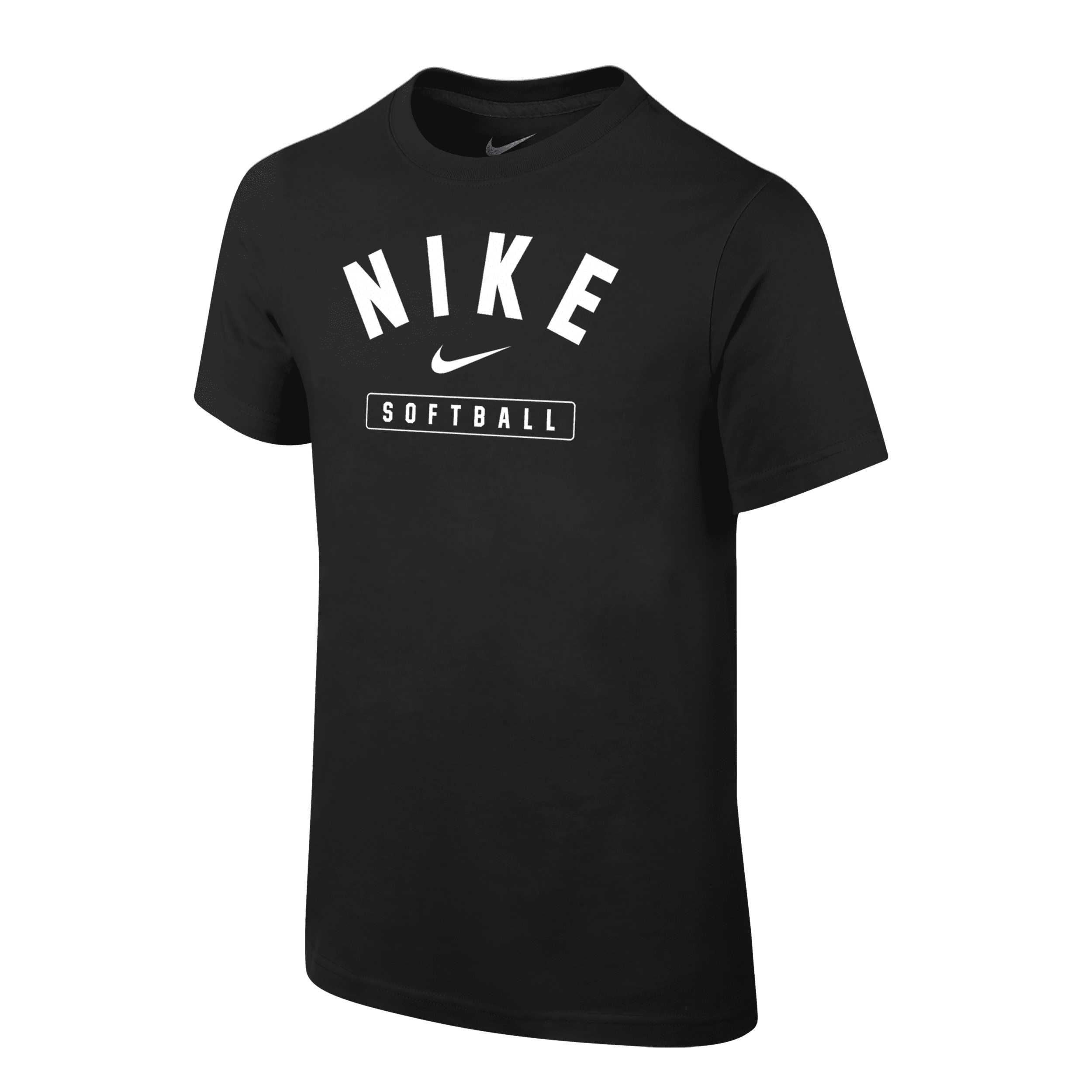 Nike Big Kids' Softball T-shirt In Black