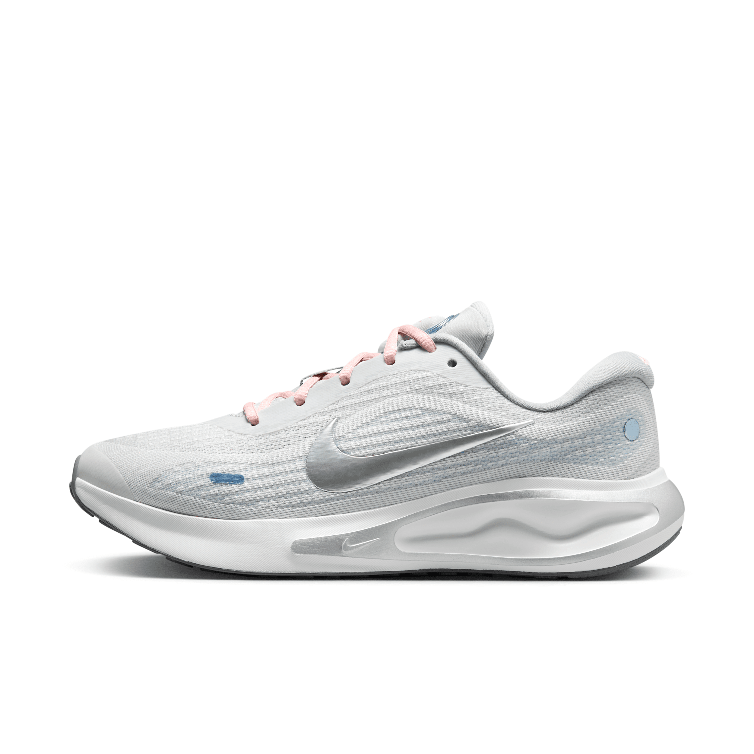Nike Women's Journey Run Road Running Shoes In Grey