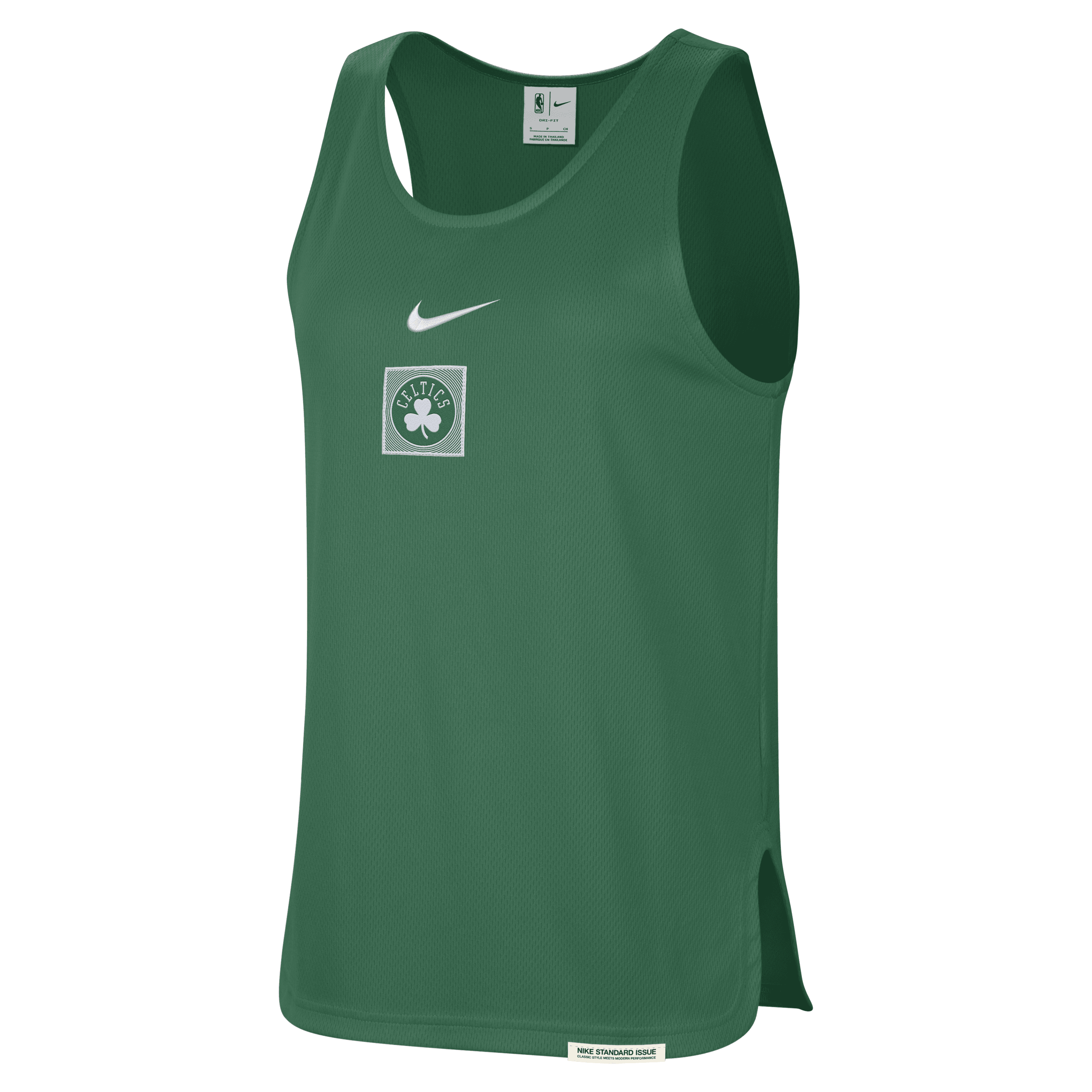 Nike Boston Celtics Standard Issue  Women's Dri-fit Nba Jersey In Green