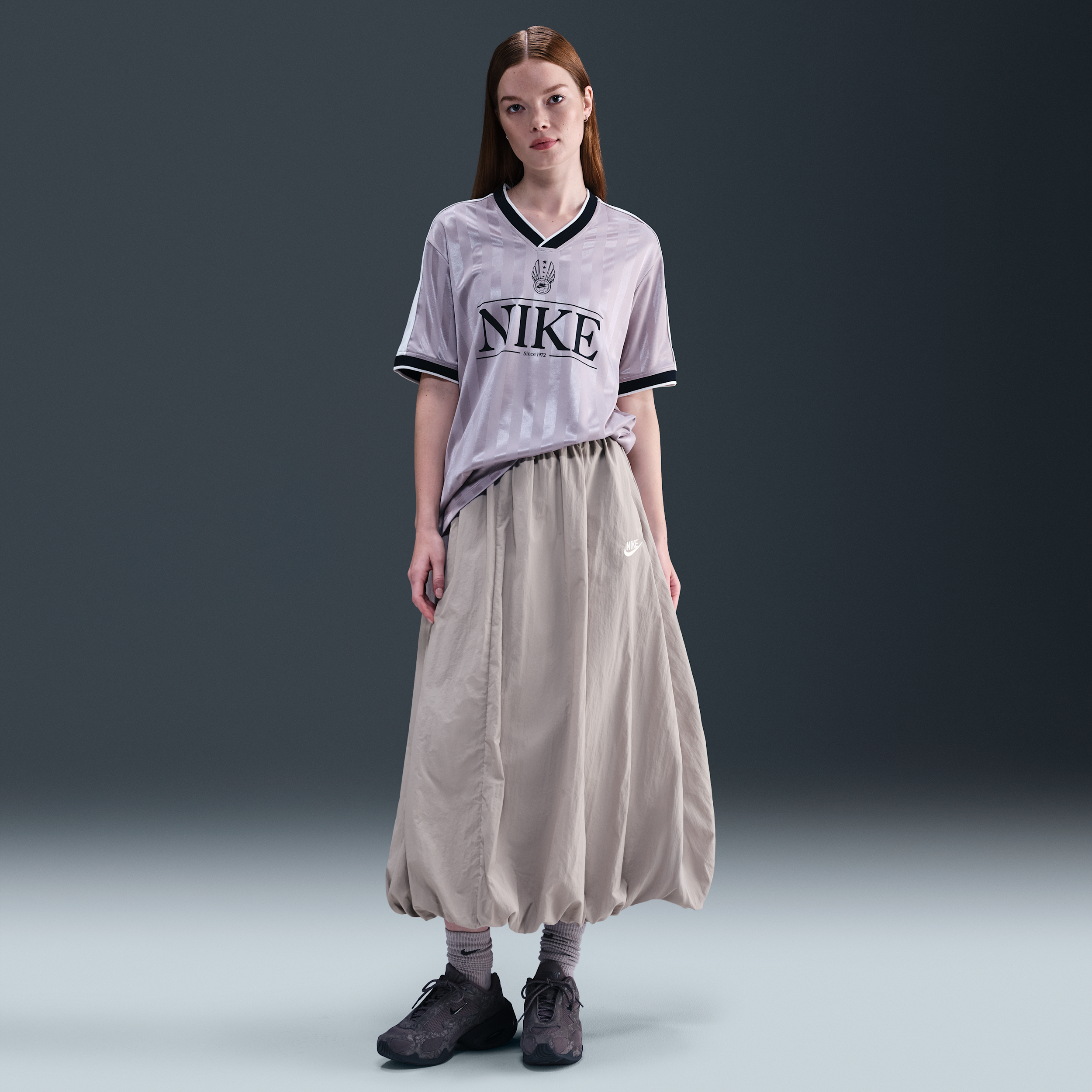 Nike Women's  Sportswear Windrunner Skirt In Gray