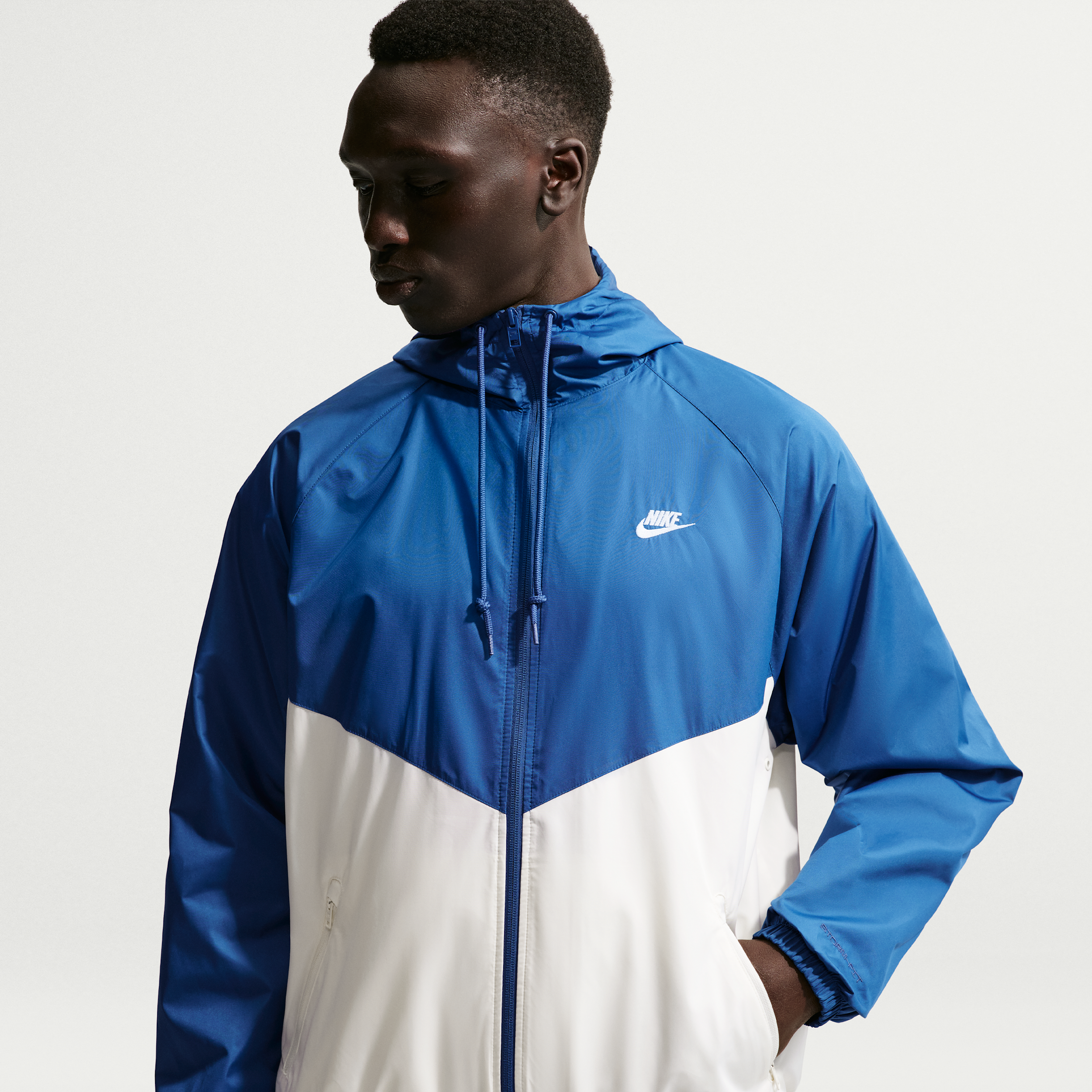 Nike Men's Windrunner Lined Jacket in Blue | HV8369-476