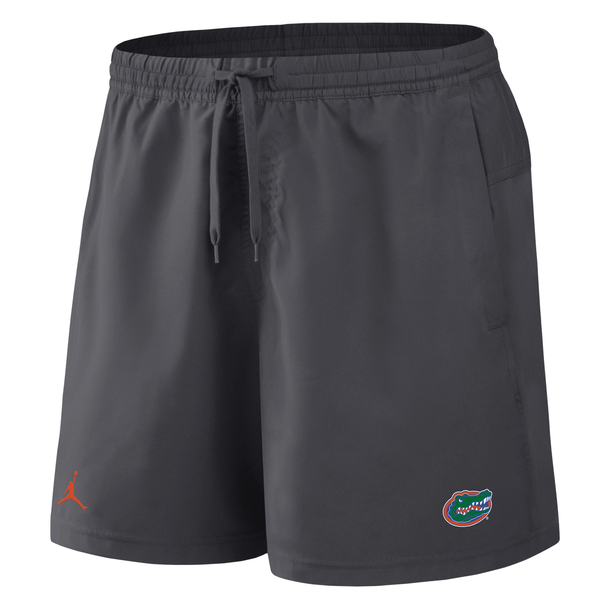 Men's Florida Primetime Primary Logo Jordan Brand Dri-FIT College Form Shorts in Grey | 0J5T06FUFN-8DV