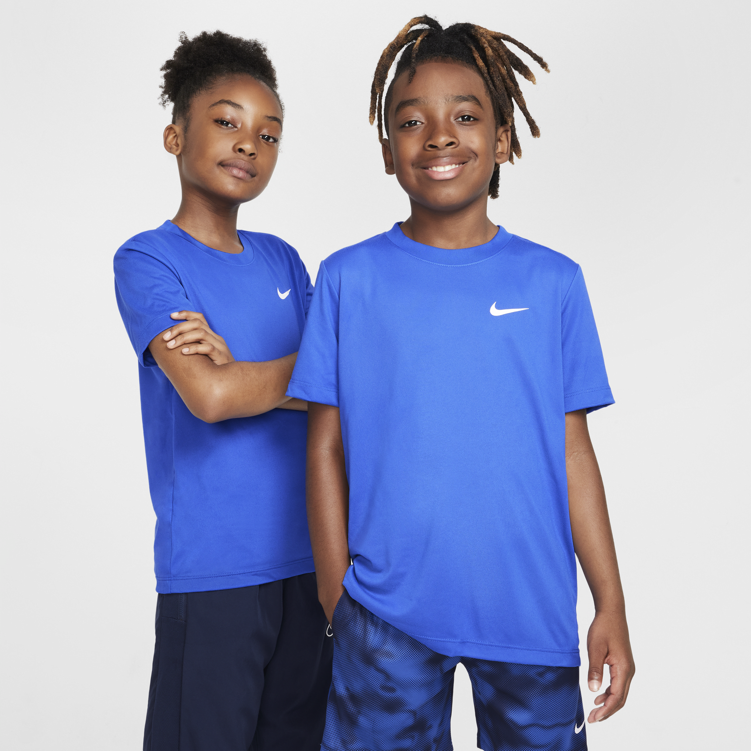 Nike Legend Big Kids' Dri-fit T-shirt In Blue