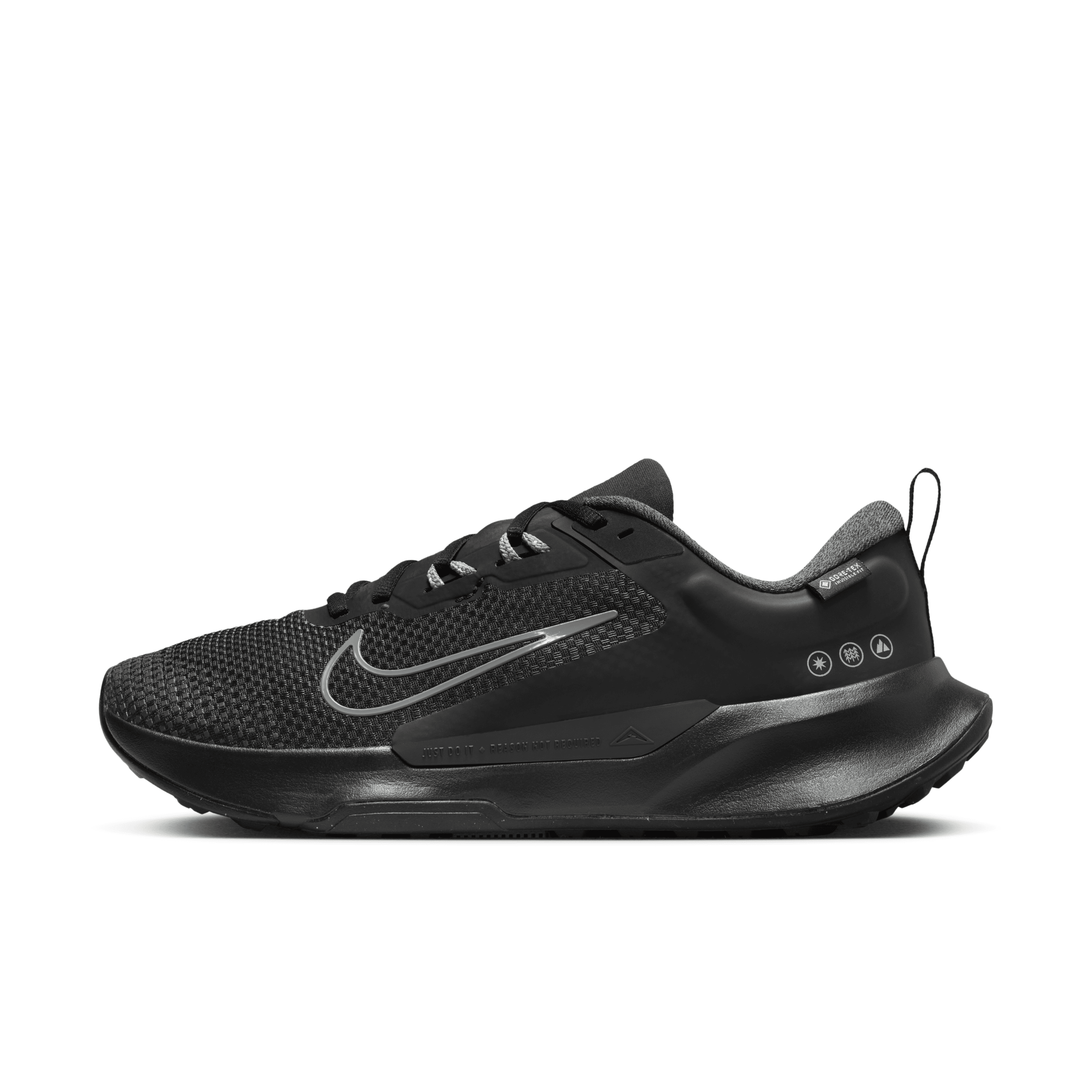 Nike Men's Juniper Trail 2 Gore-tex Waterproof Trail Running Shoes In Black
