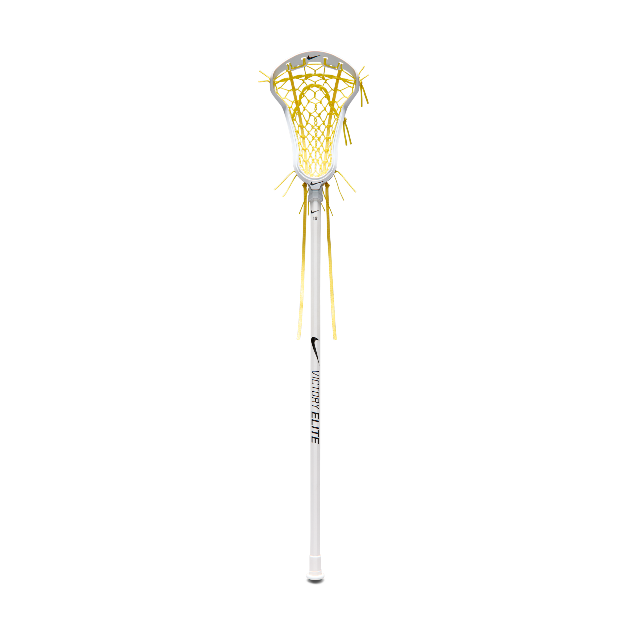 Nike Victory Elite 2.0 Women's Lacrosse Complete Stick in White | CSVCE2-100
