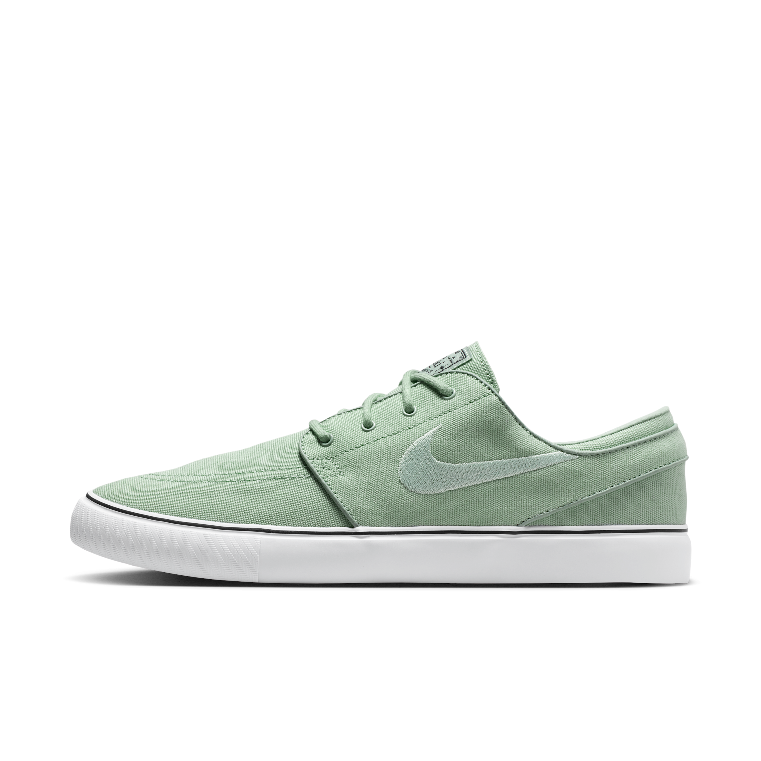 Men's Nike SB Zoom Janoski OG+ Canvas Skate Shoes in Green | HQ1655-002
