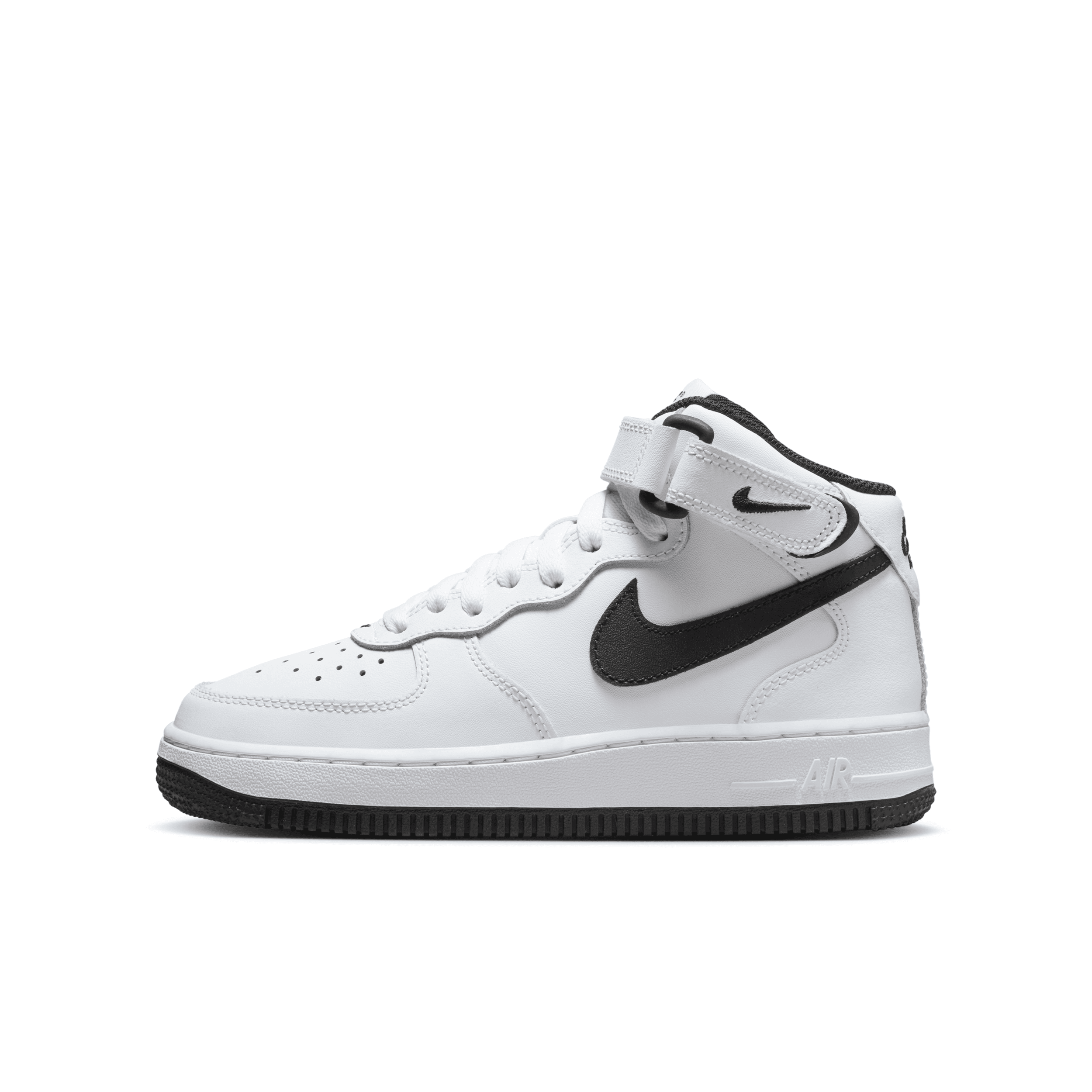 NIKE AIR FORCE 1 MID LE BIG KIDS' SHOES,1010165628