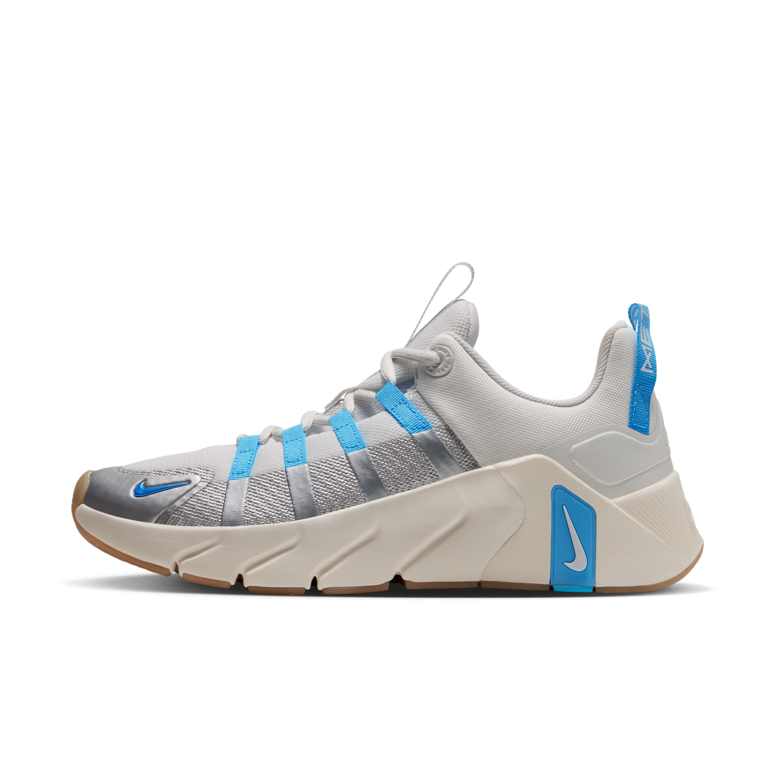 Nike Women's Free Metcon 7 Training Shoes, Size 8.5, Summit White/Blue/Ivory