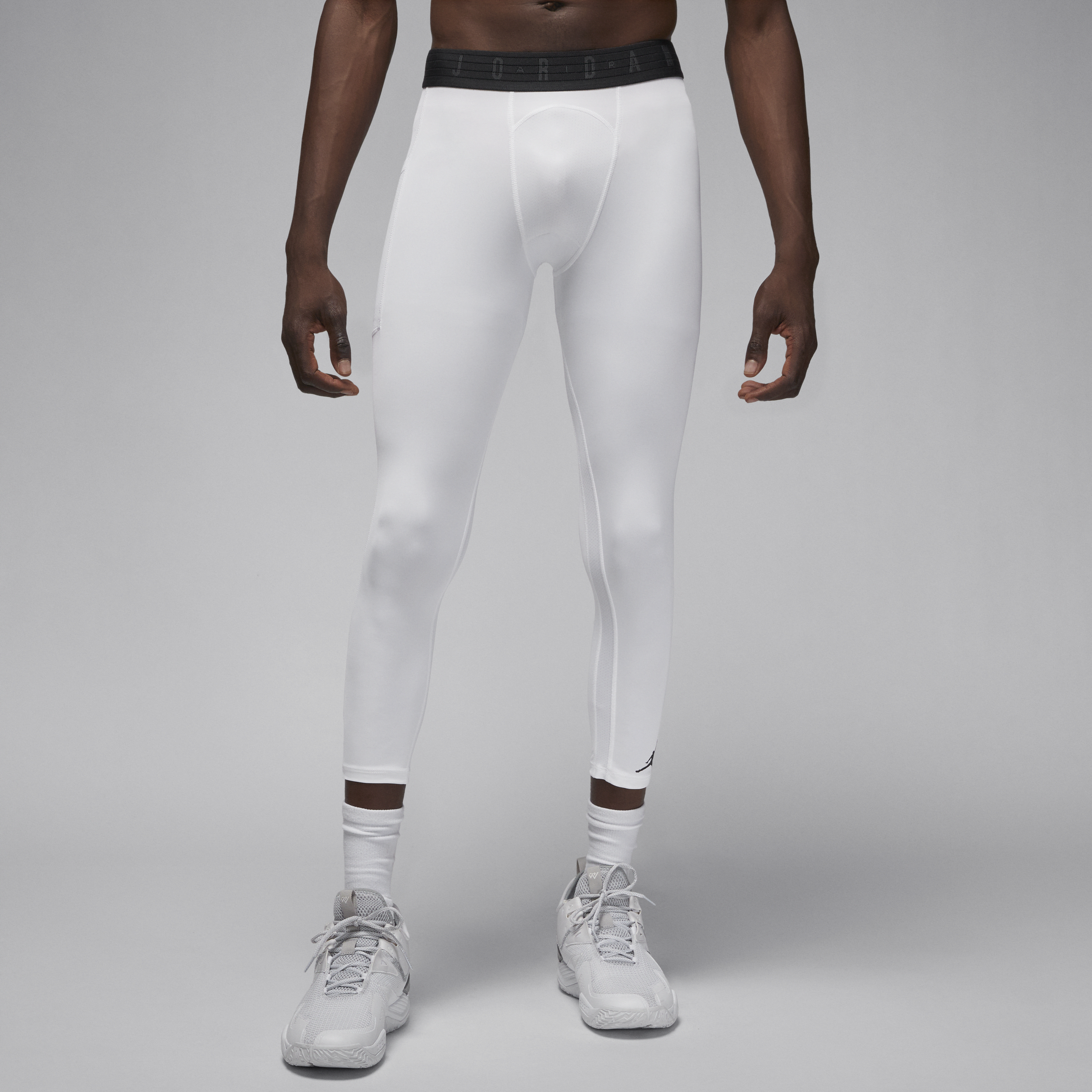 Jordan Men's  Sport Dri-fit 3/4 Tights In White/black