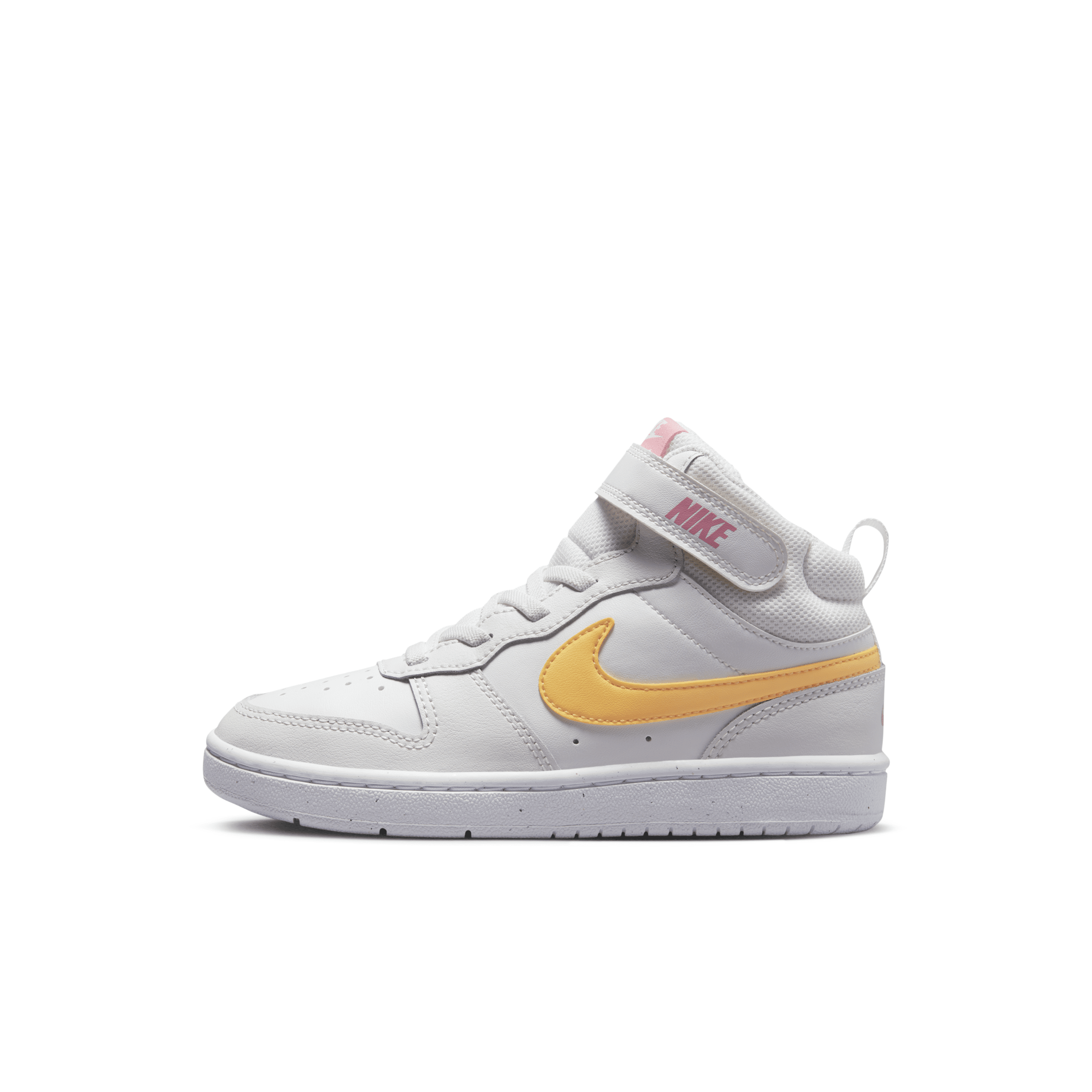 Nike Babies' Court Borough Mid 2 Little Kids' Shoes In White
