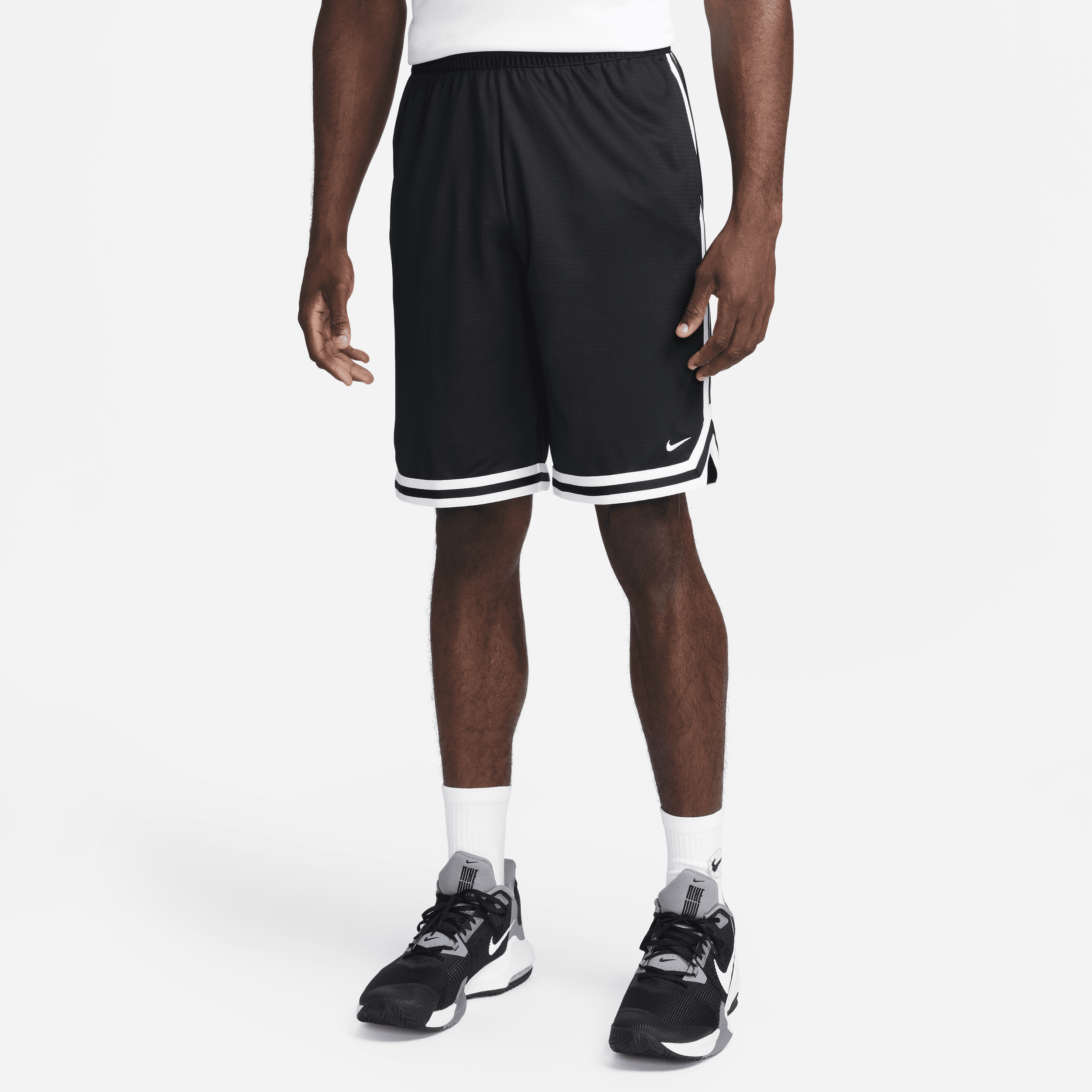 Nike Men's Dna Dri-fit 10" Basketball Shorts In Black
