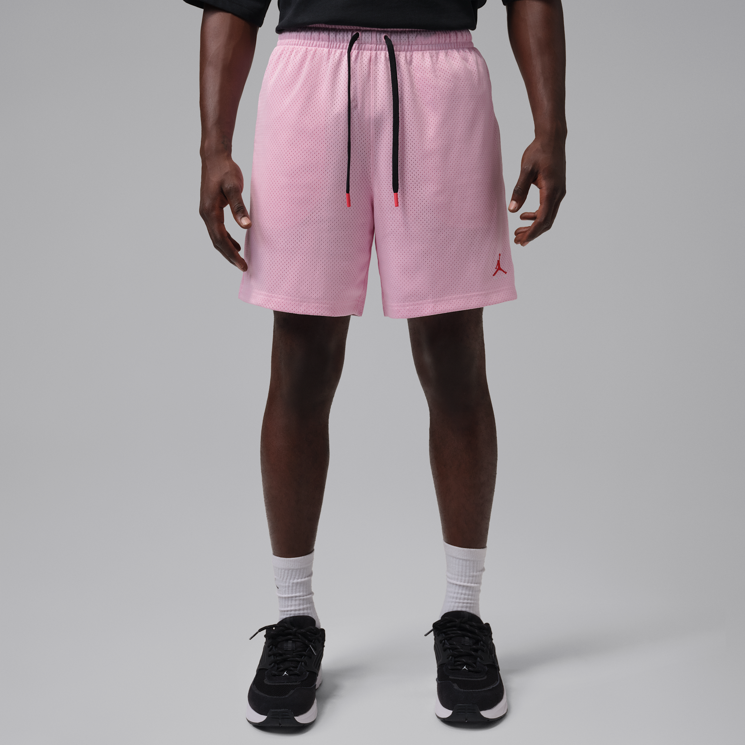 Men's Jordan Brooklyn Mesh Shorts in Pink | IR1419-663
