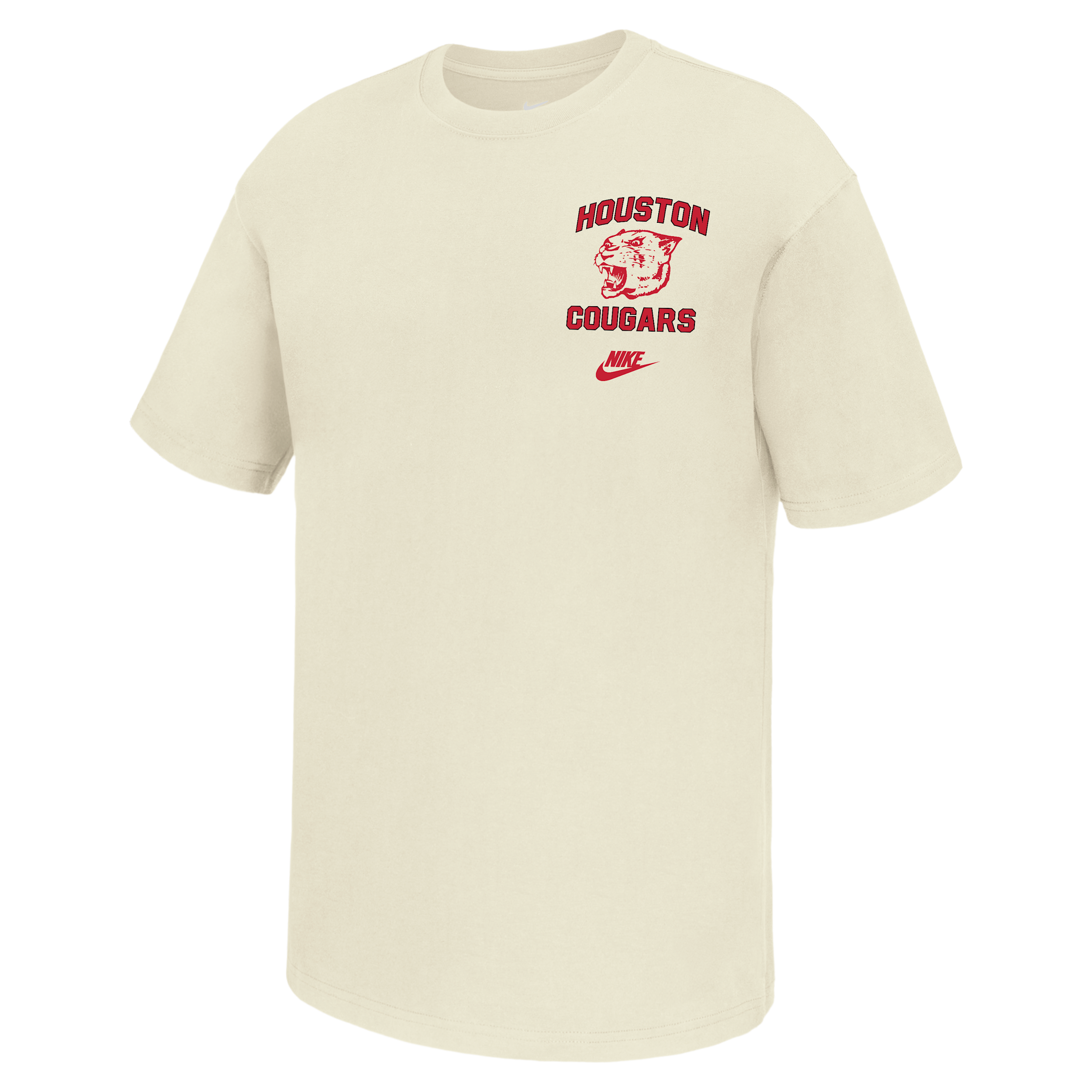 Houston Cougars Nike Men's Football T-Shirt in White | M11766P395UNHO-SAI