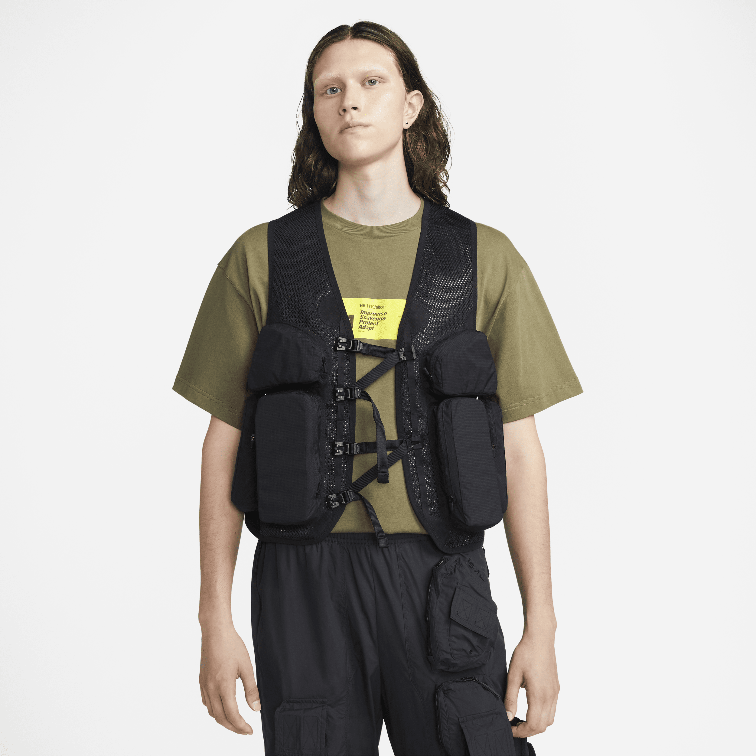 mens vests nike ispa utility vest