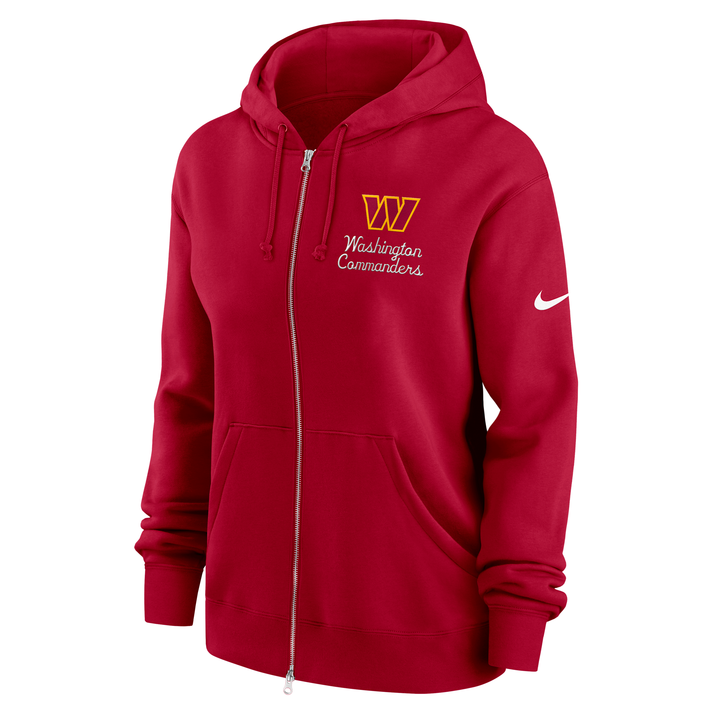 Nike Washington Commanders Phoenix Rewind  Women's Nfl Full-zip Hoodie In Red