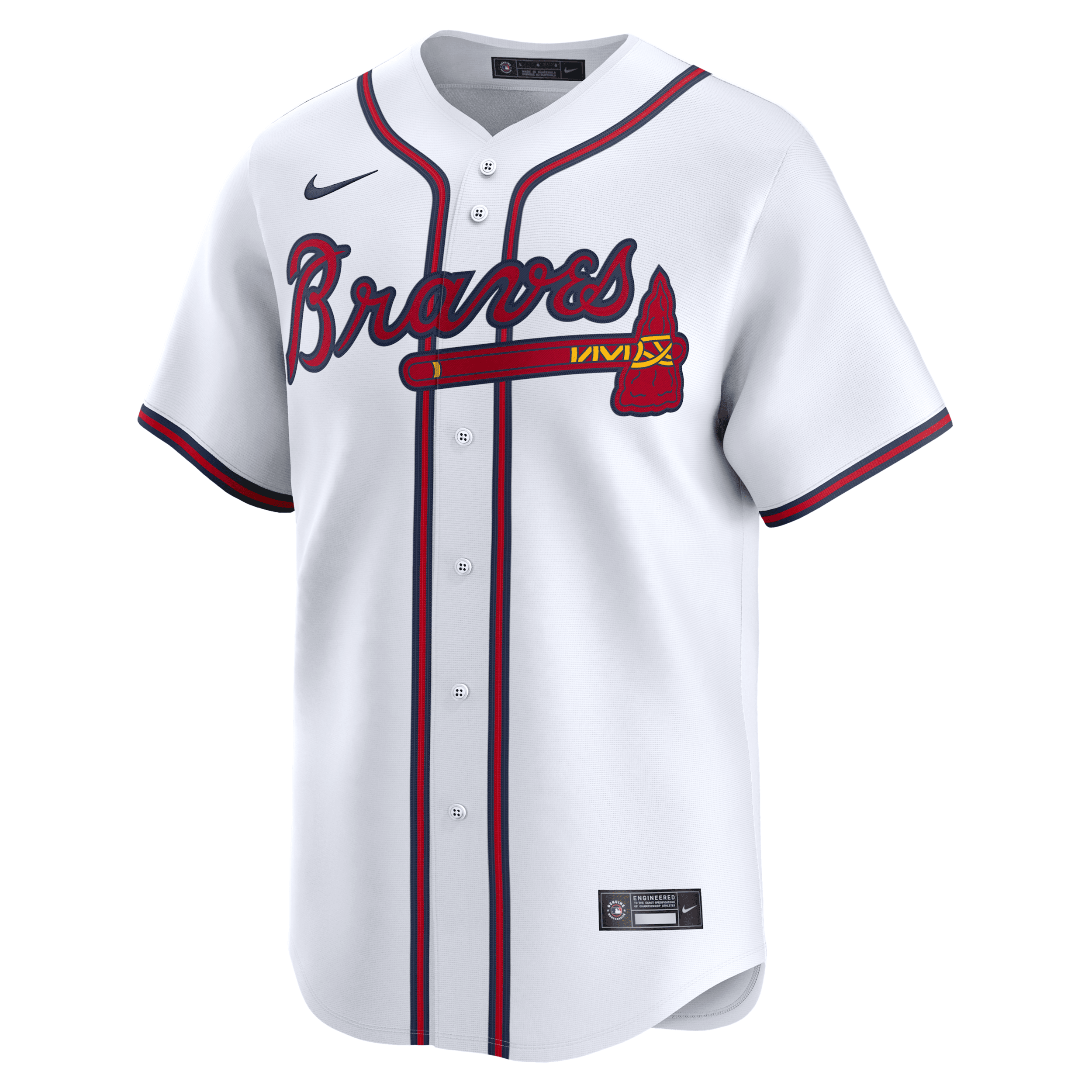Spencer Strider Atlanta Braves Nike Men's Dri-FIT ADV MLB Limited Jersey in White | T7LMAWHOAW9-00L