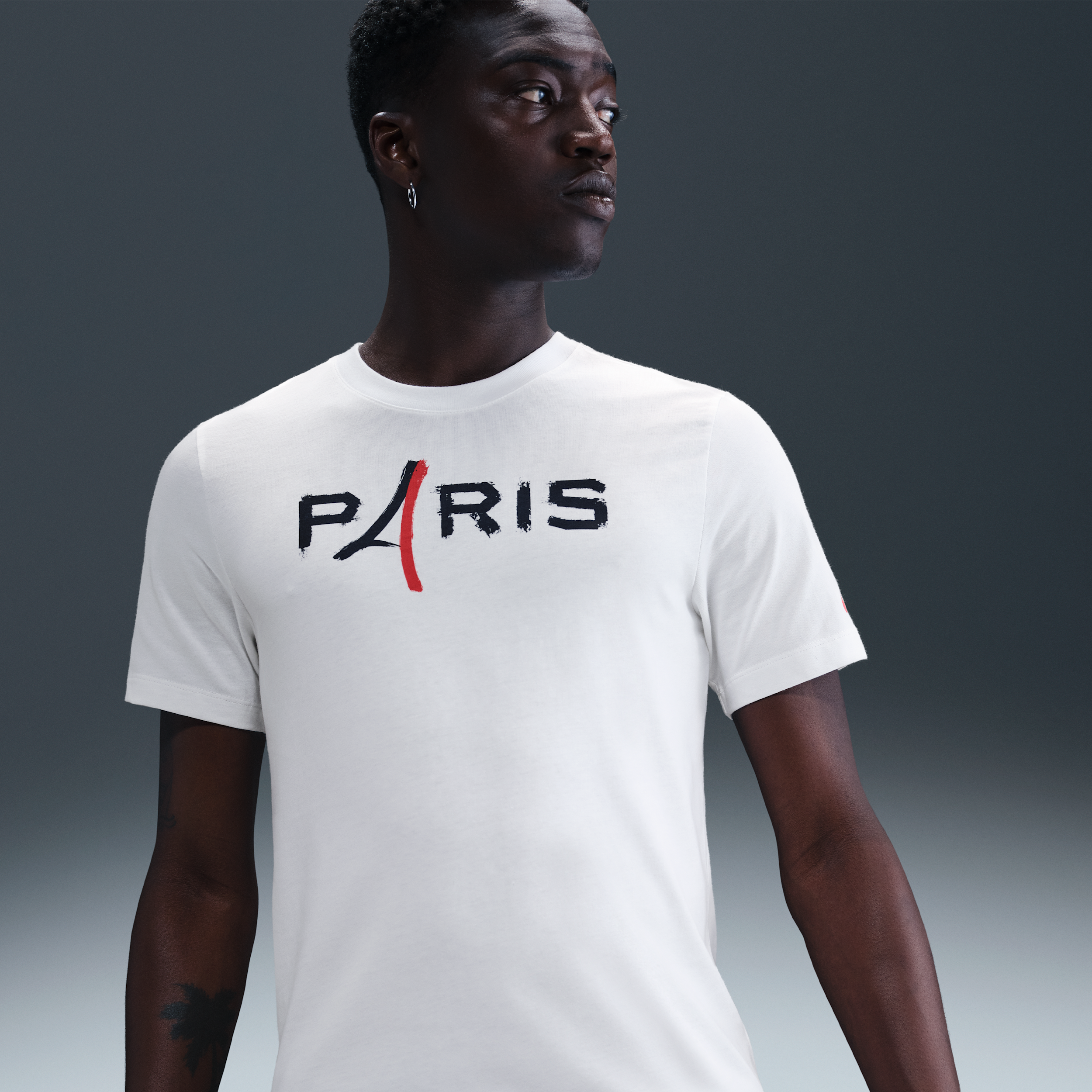 Nike Paris Saint-germain Away  Men's Soccer T-shirt In White