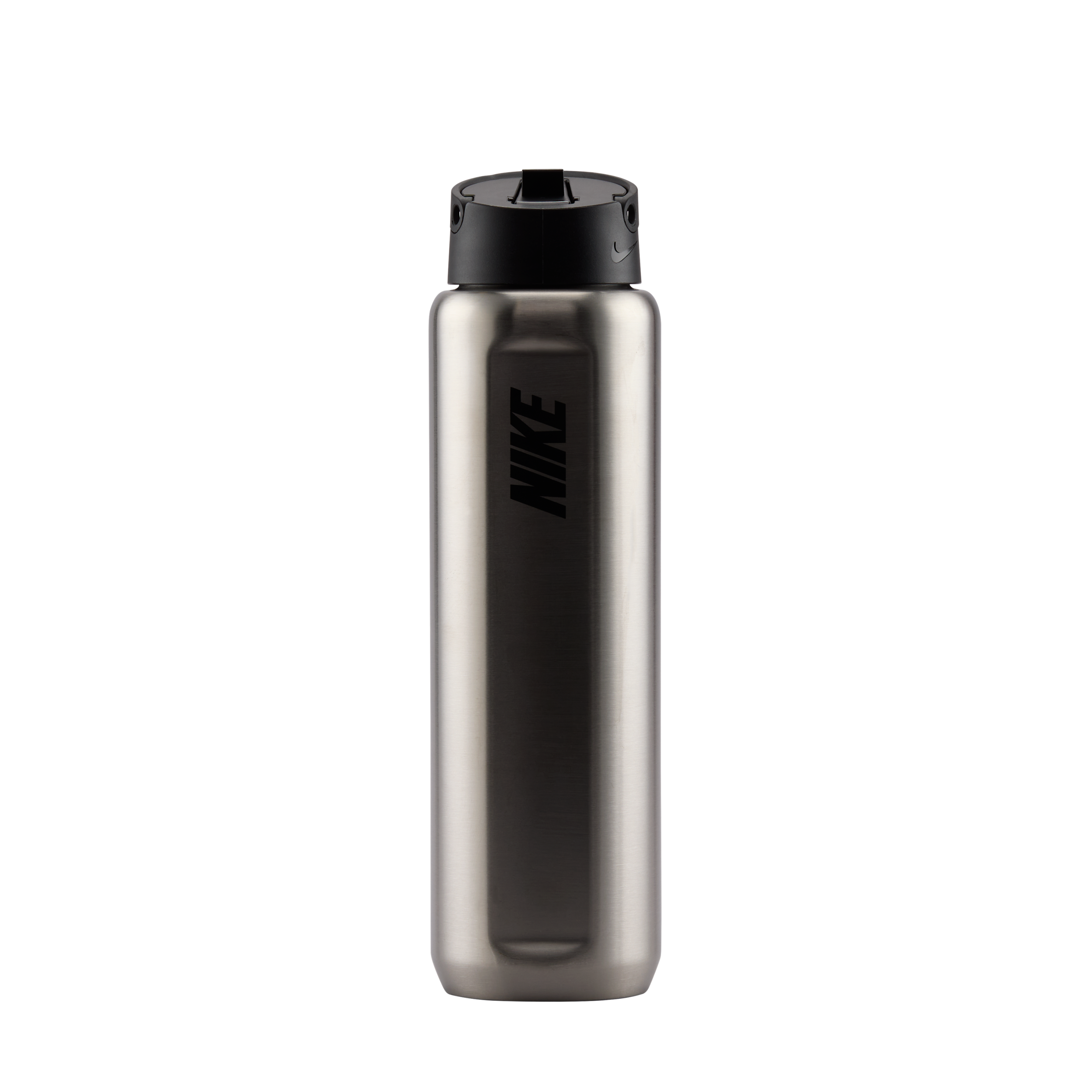 Nike Recharge Stainless Steel Straw Bottle (24 Oz) In Metallic