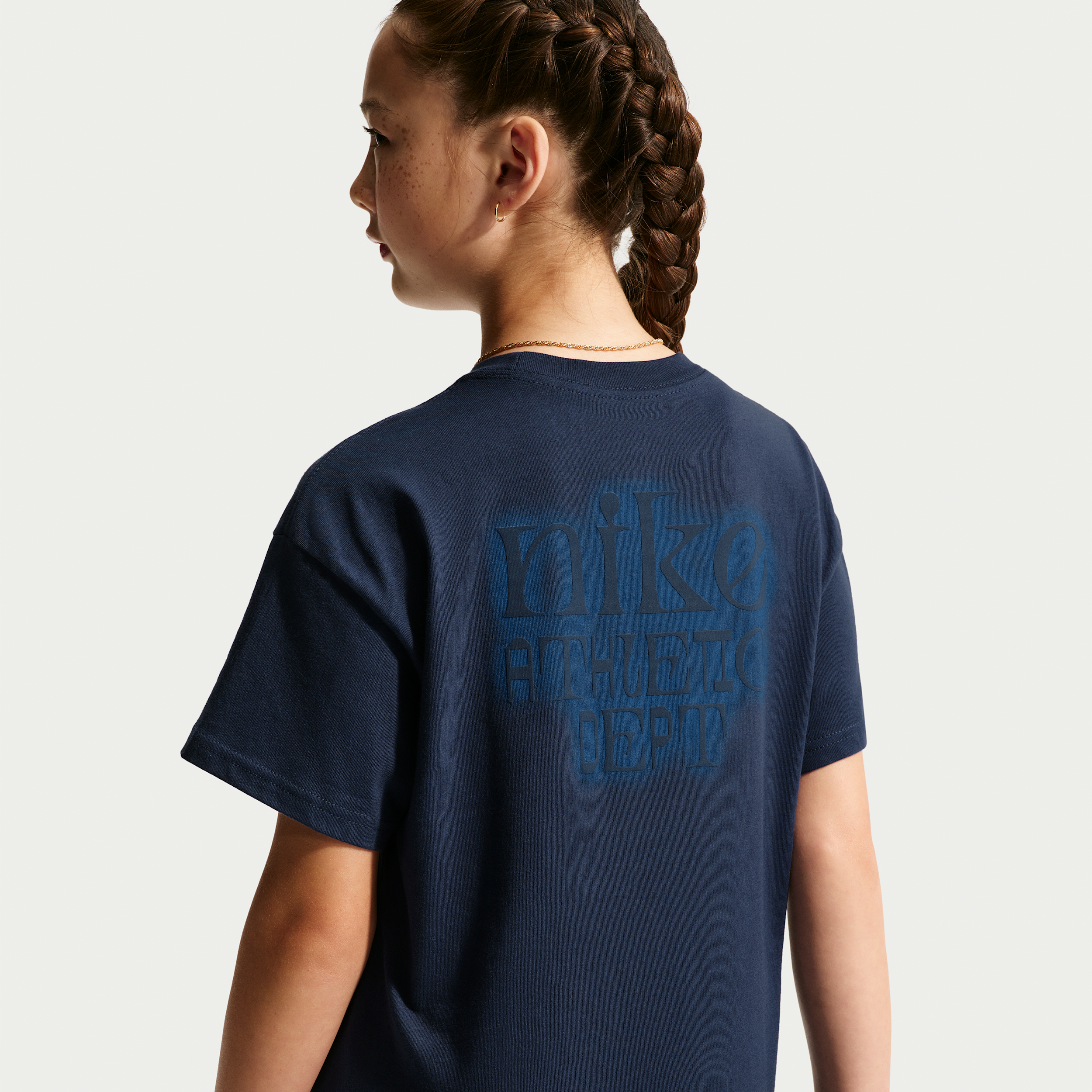Nike Sportswear Club Select Big Kids' T-Shirt in Blue | IO1962-410