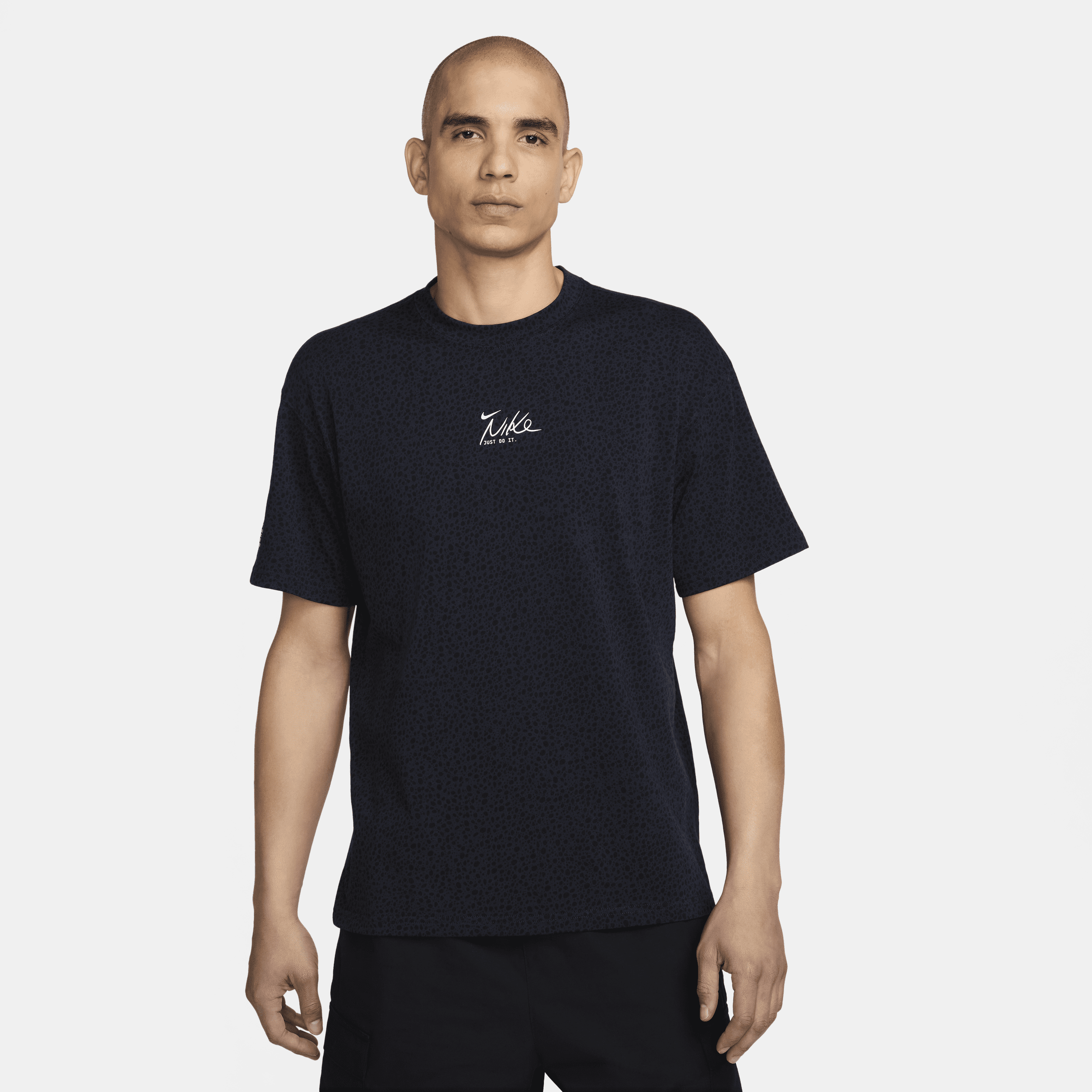 Nike Men's  Sportswear Electric Max90 T-shirt In Black