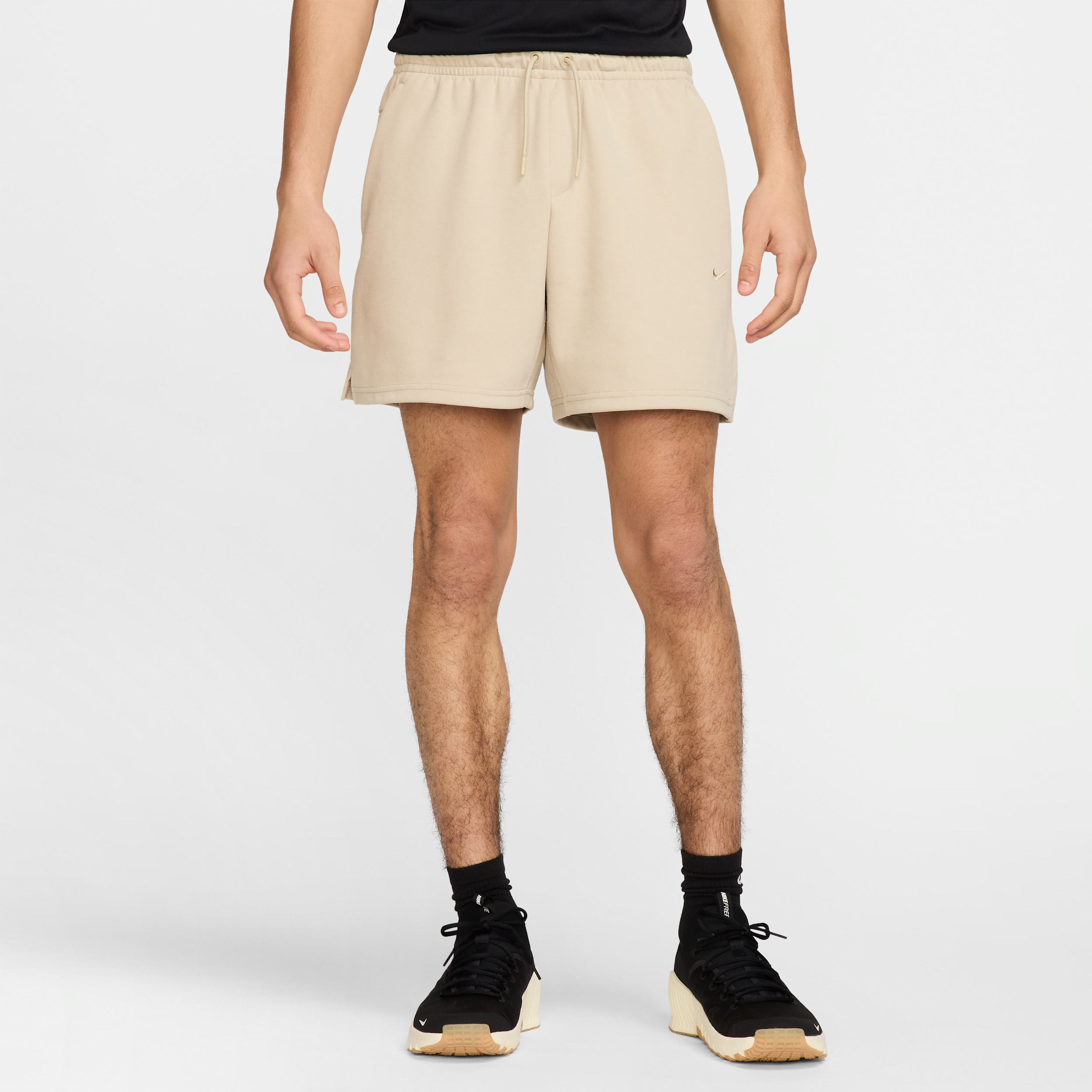 Nike Men's Primary Fleece 7" Dri-fit Uv Unlined Performance Shorts In Brown